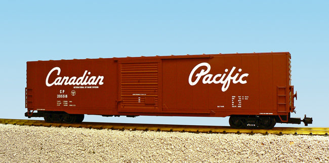 USA Trains R19415A G Canadian Pacific 60' Single Door Boxcar Brown