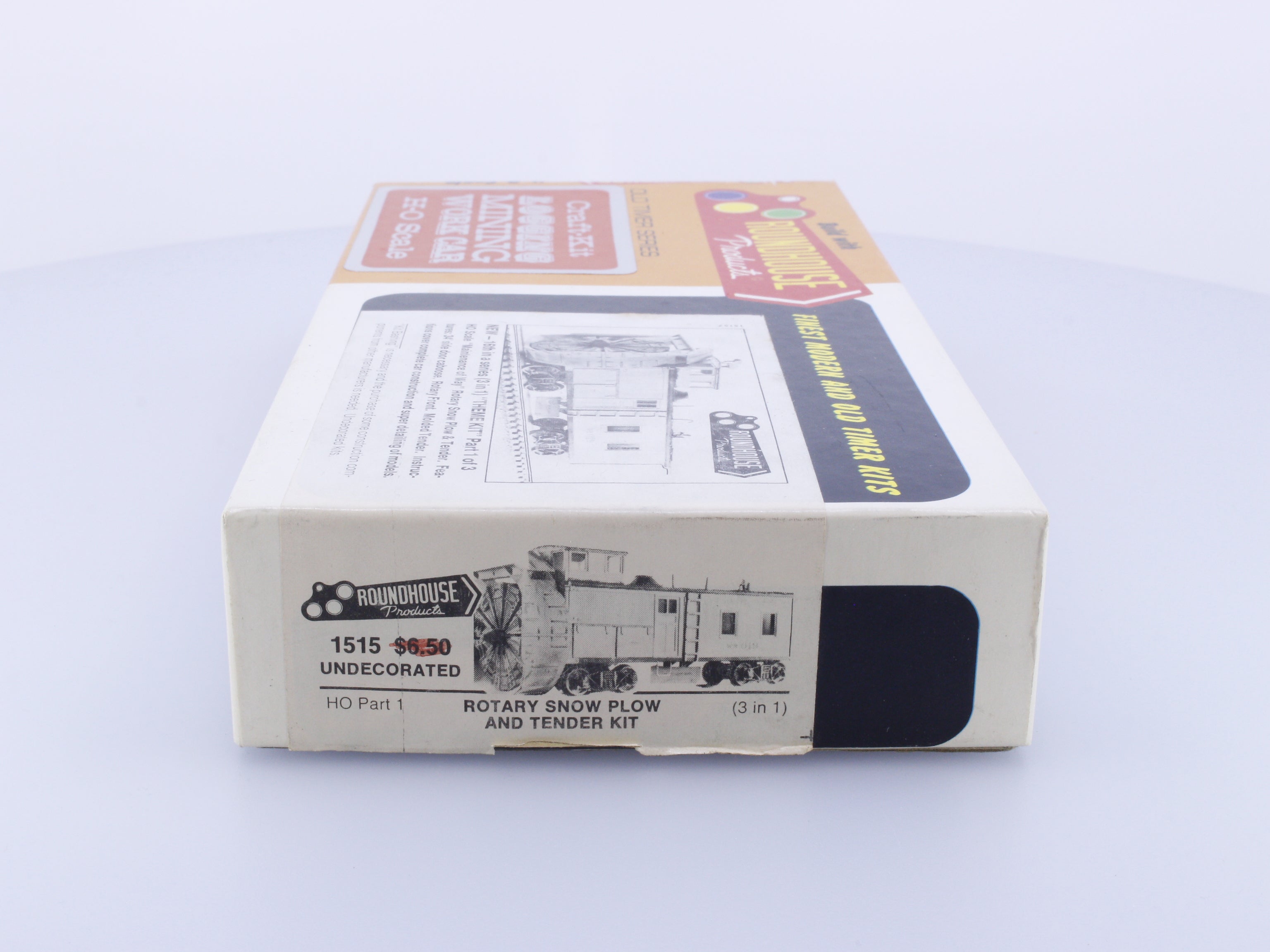 Roundhouse 1515 HO Rotary Snow Plow and Tender Kit