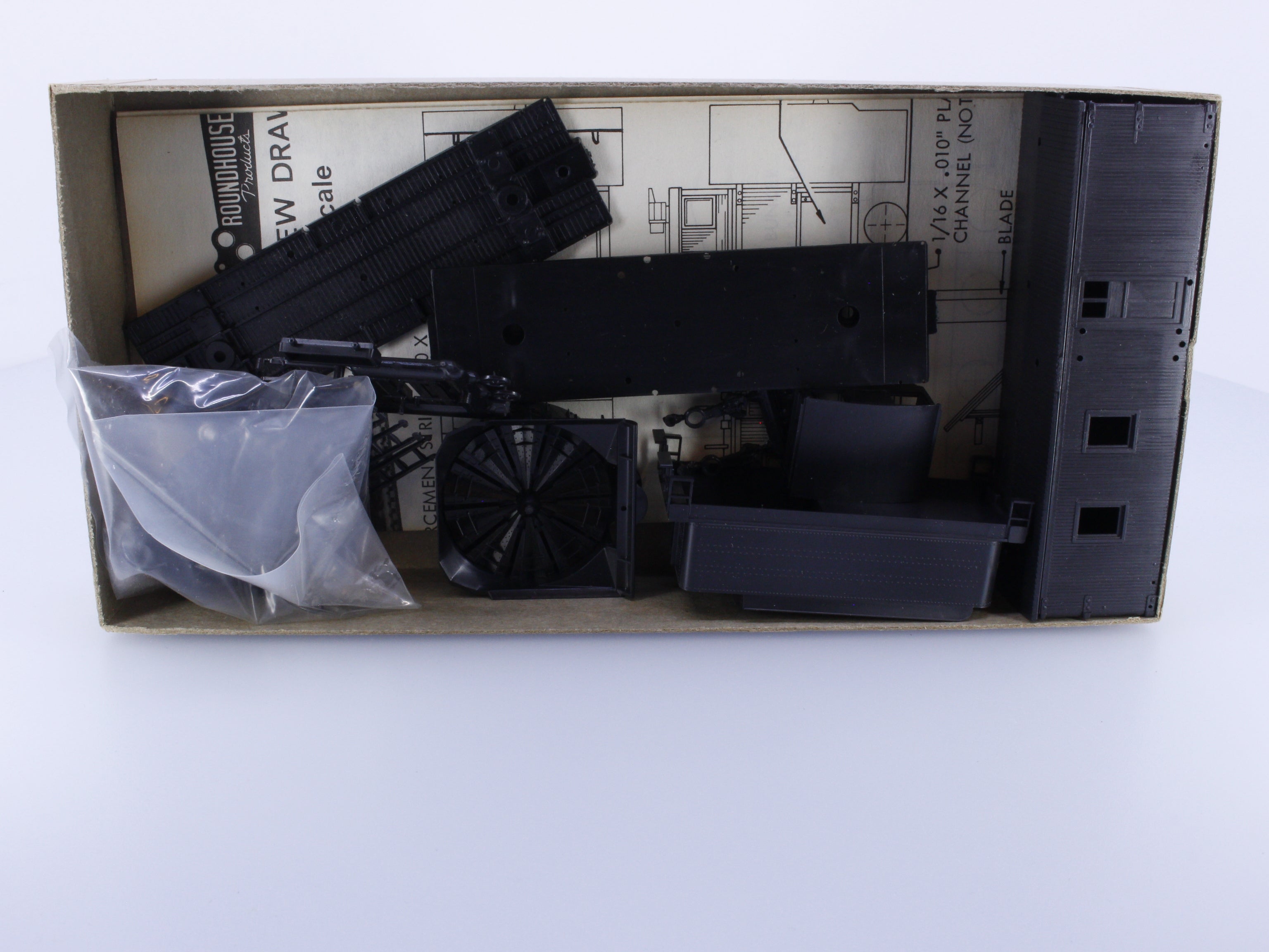 Roundhouse 1515 HO Rotary Snow Plow and Tender Kit