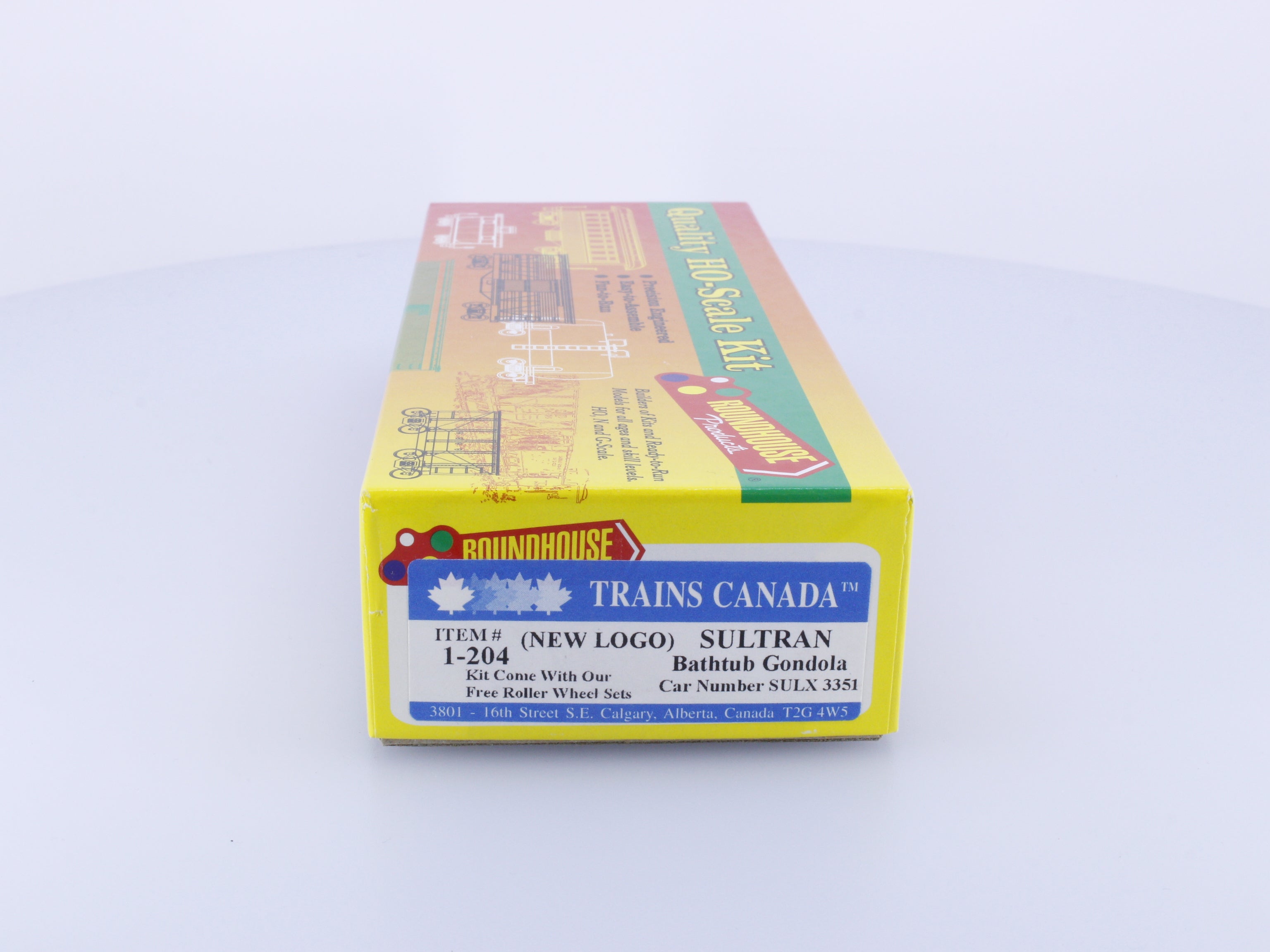 Roundhouse 1-204 HO Bathtub Gondola Sultran SULX 3351