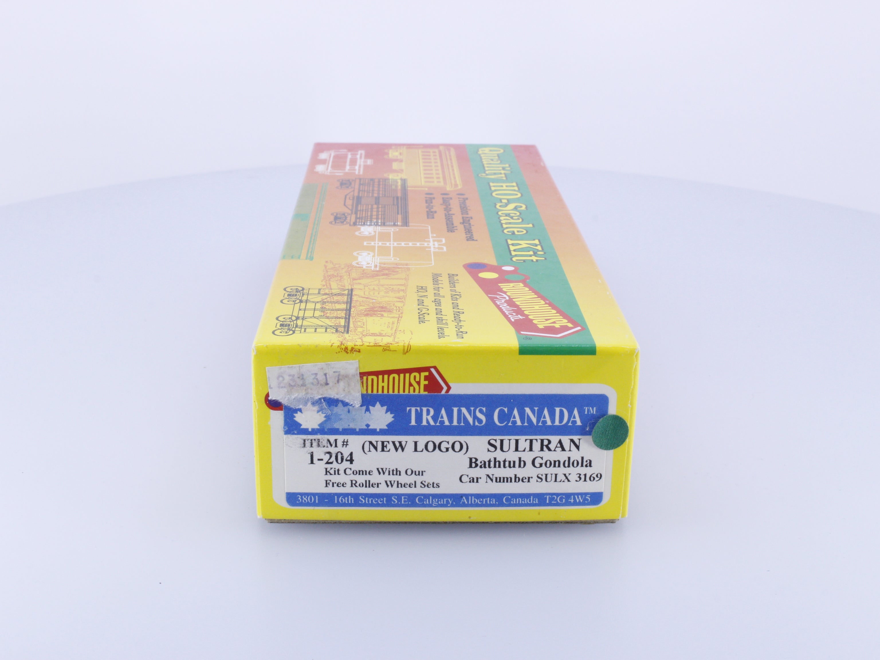 Roundhouse 1-204 HO Bathtub Gondola Sultran SULX 3169 (#2)