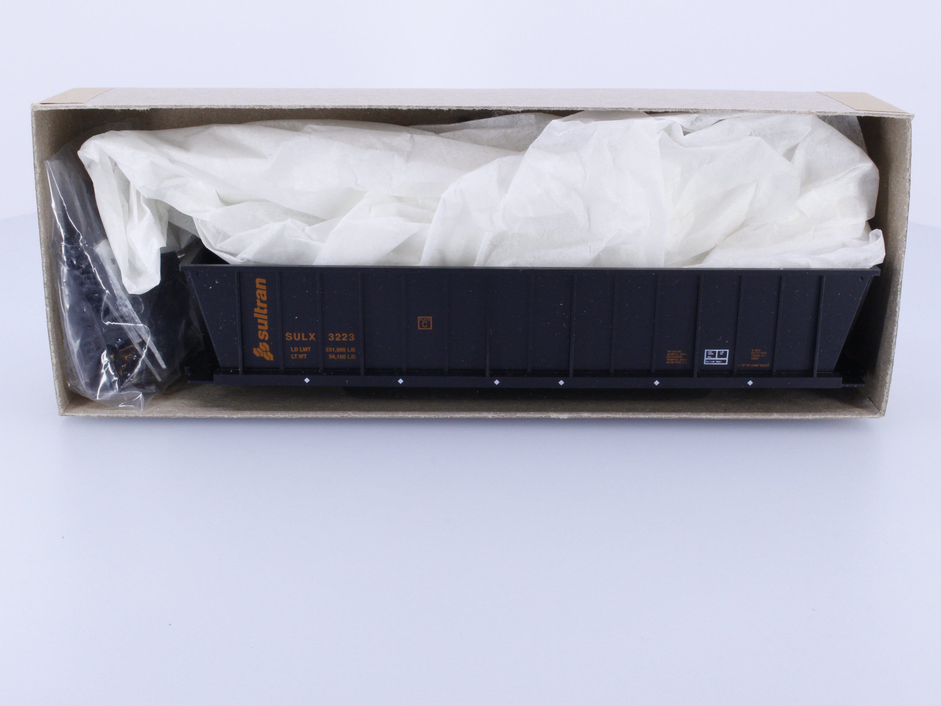 Roundhouse 1-204 HO Bathtub Gondola Sultran SULX 3223 (#1)