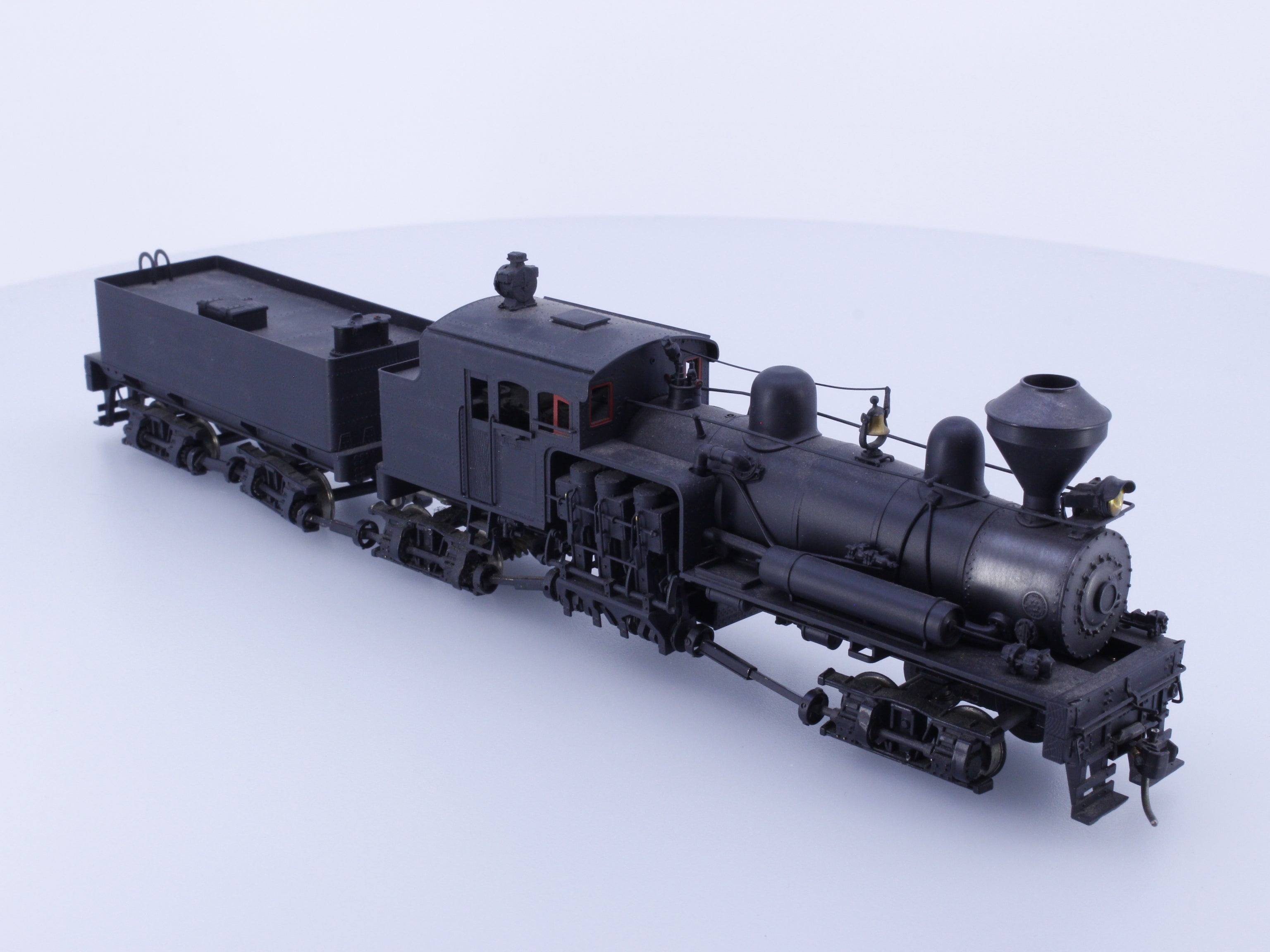 Westside Model Company HASSLS HO Brass Hassinger Lumber Shay Analog DC