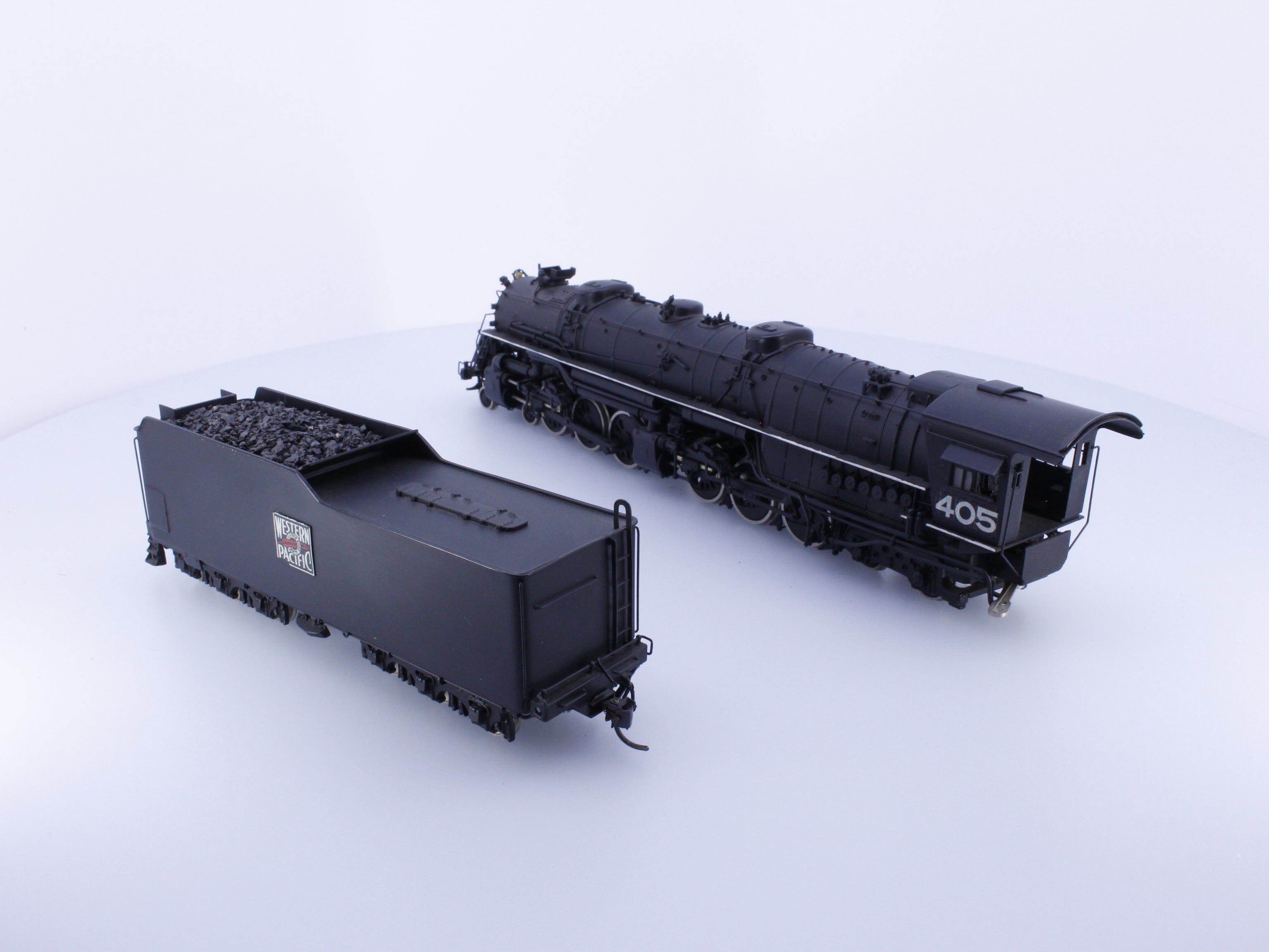 Key Imports WP4664 HO WP Challenger 4-6-6-4 Western Pacific (WP) 405 Analog DC