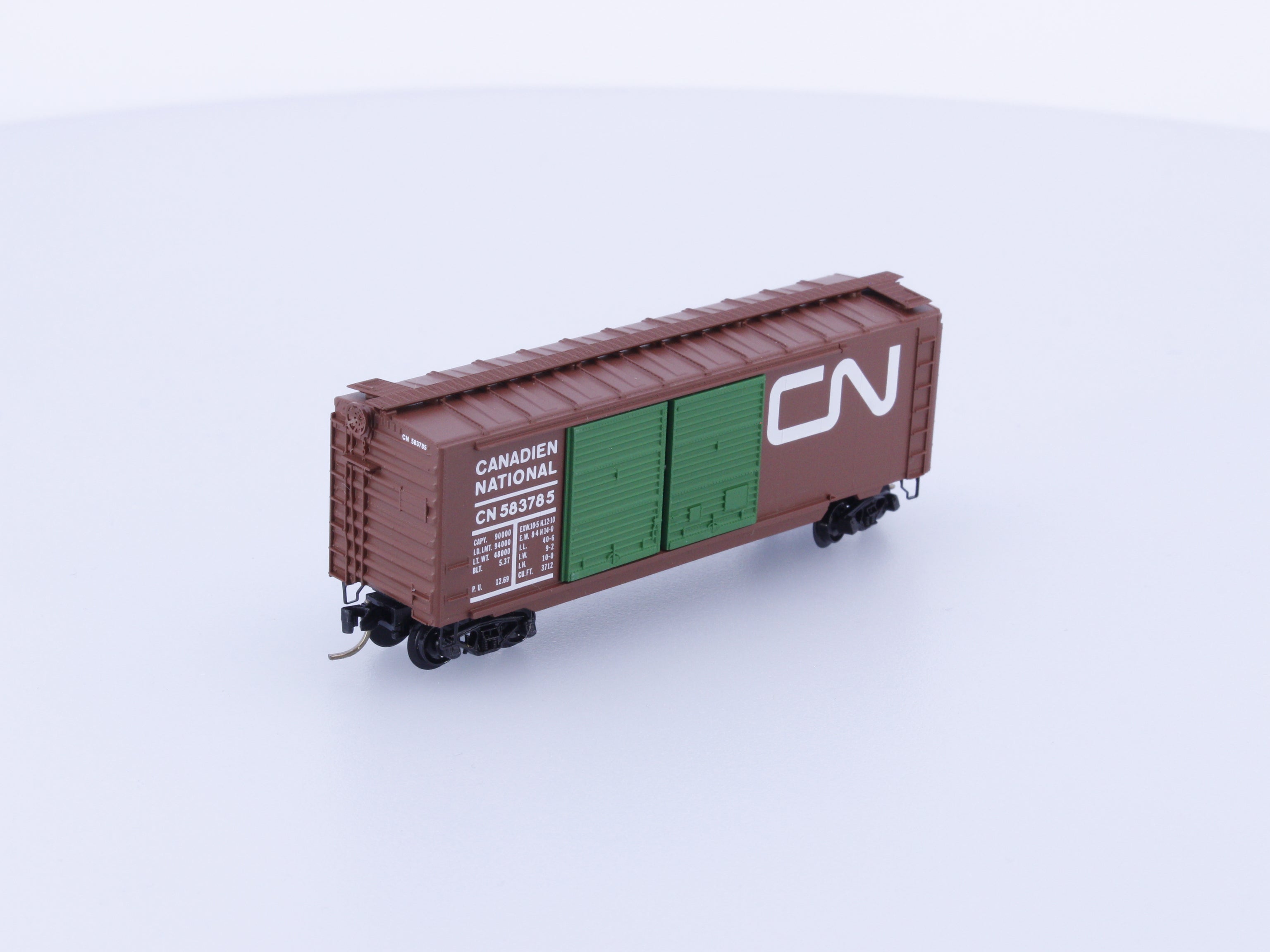 Micro Trains 23070 N 40' Standard Box Car Double Doors Canadian National (CN) 583785