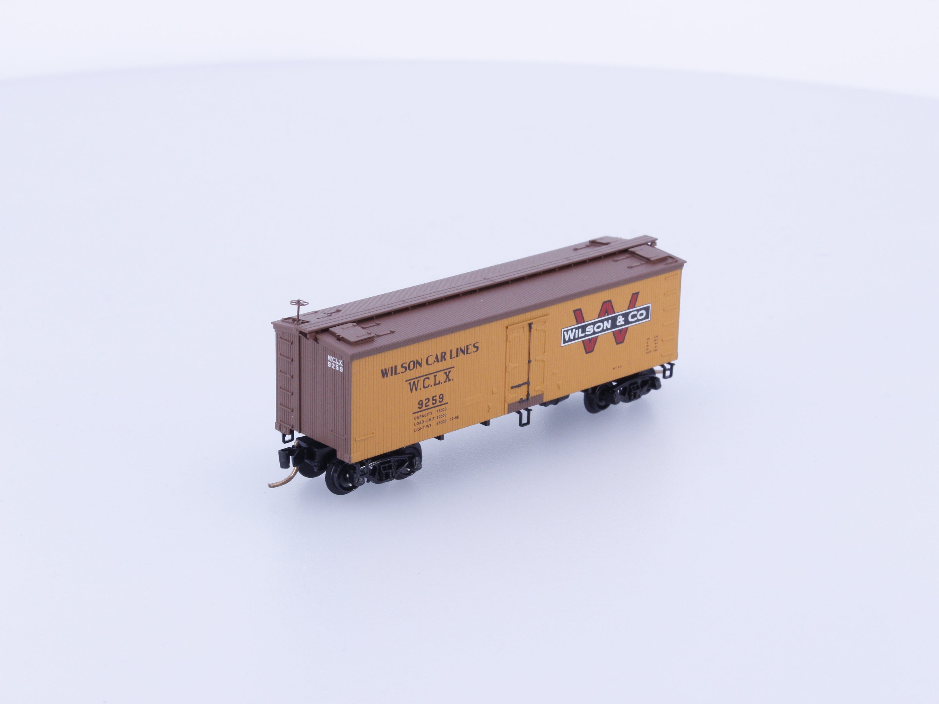 Micro Trains 58540 N 36' Wood Sheathed Ice Reefer Wilson & Company 9259