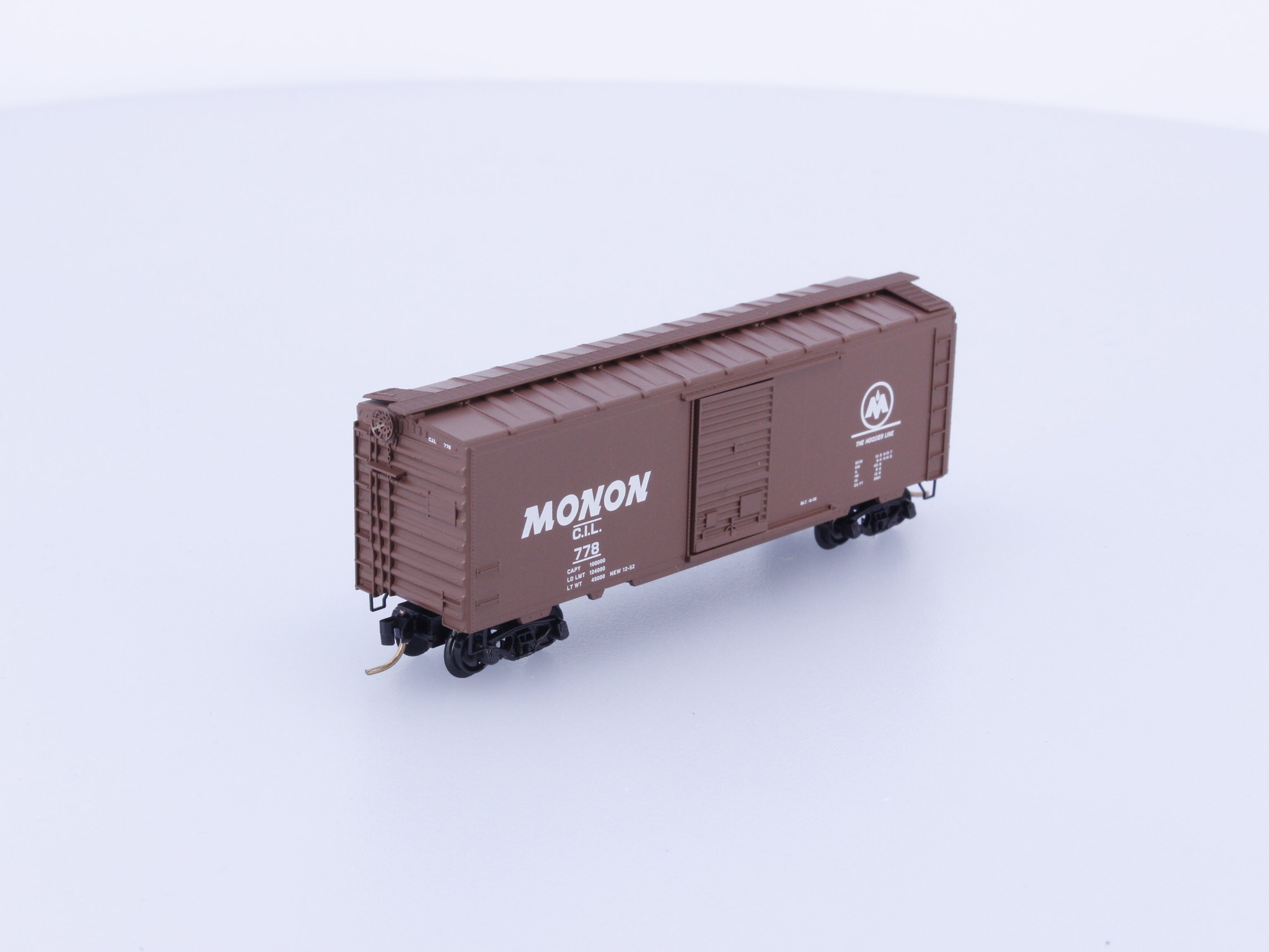 Micro Trains 20536 N 40' Standard Box Car Single Door MONON 778
