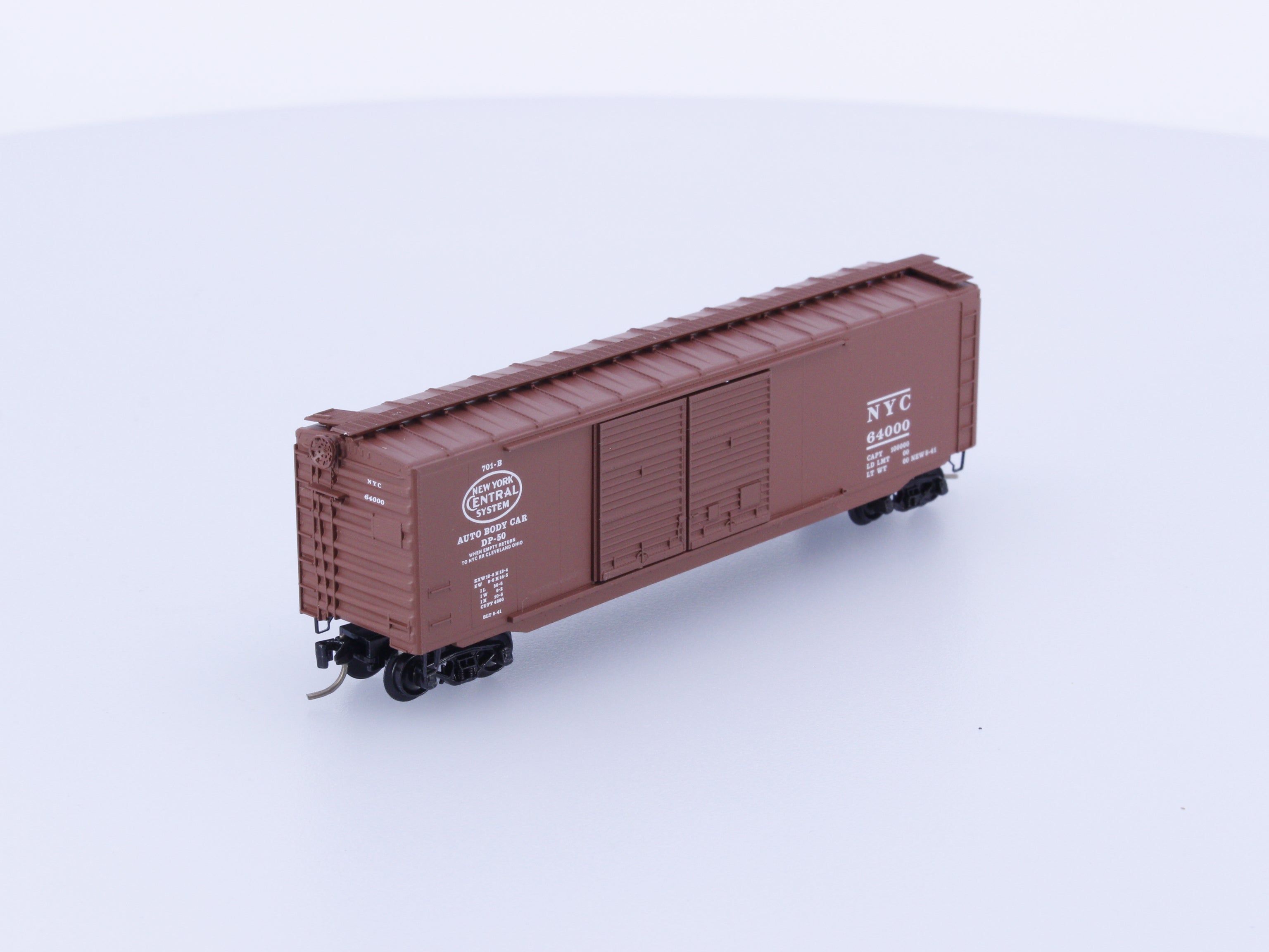 Micro Trains 34150 N 50' Standard Box Car, Double Doors