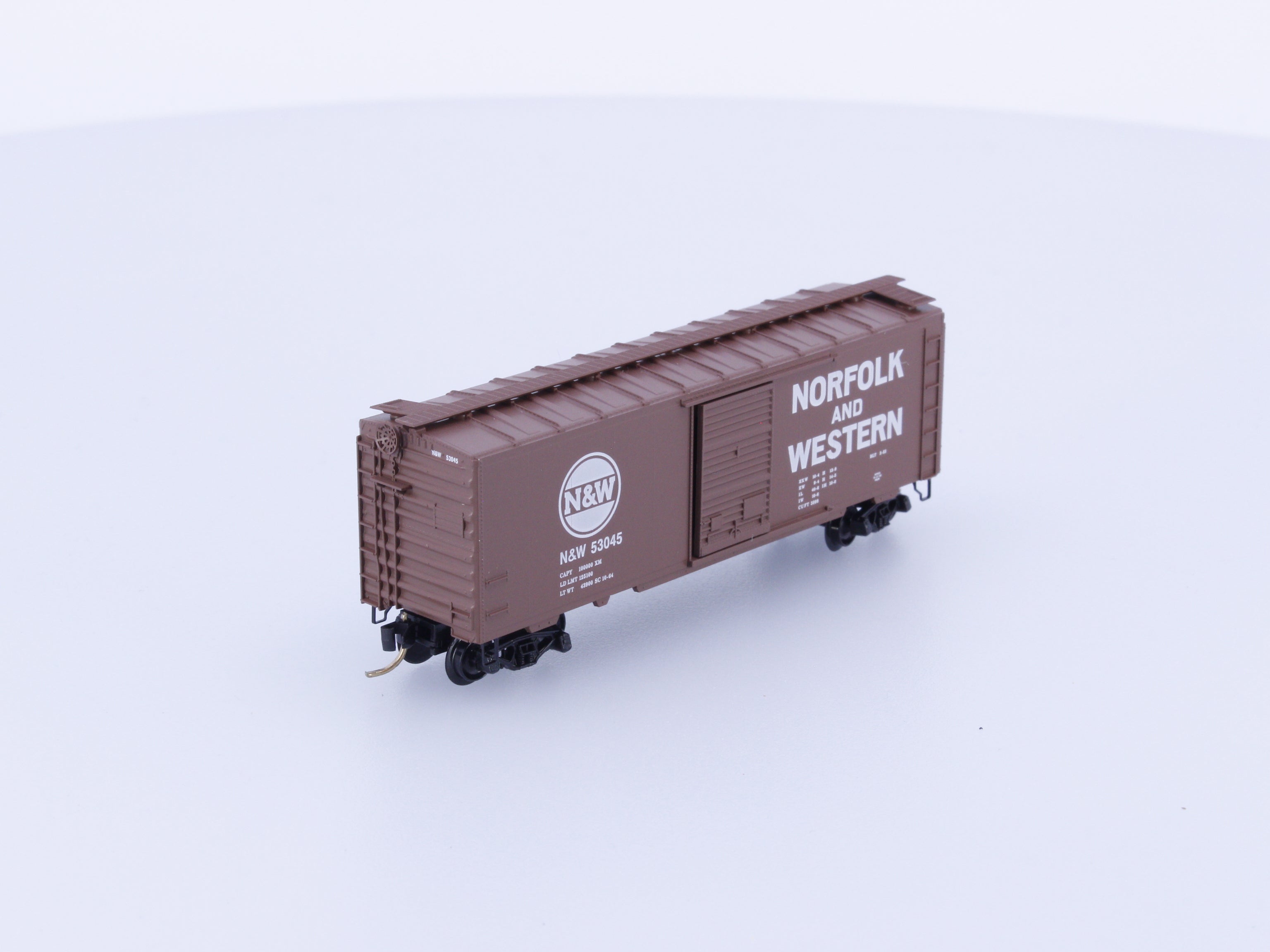 Micro Trains 20039 N 40' Standard Box Car Single Door Norfolk & Western (NW) 53045