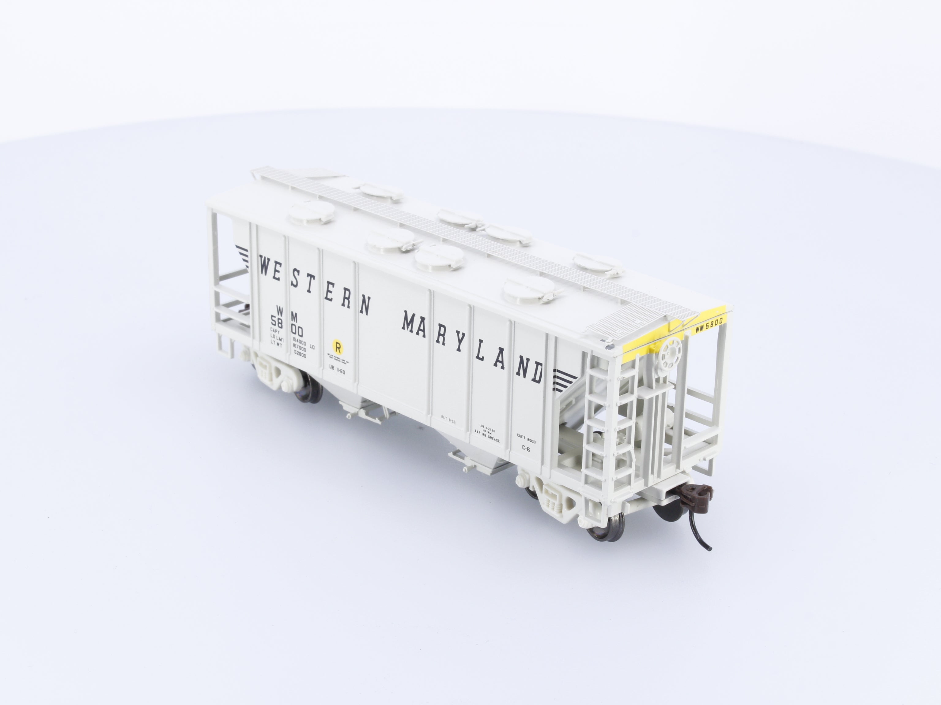 Athearn 94372 HO PS 2003 Covered Hopper Western Maryland 5800