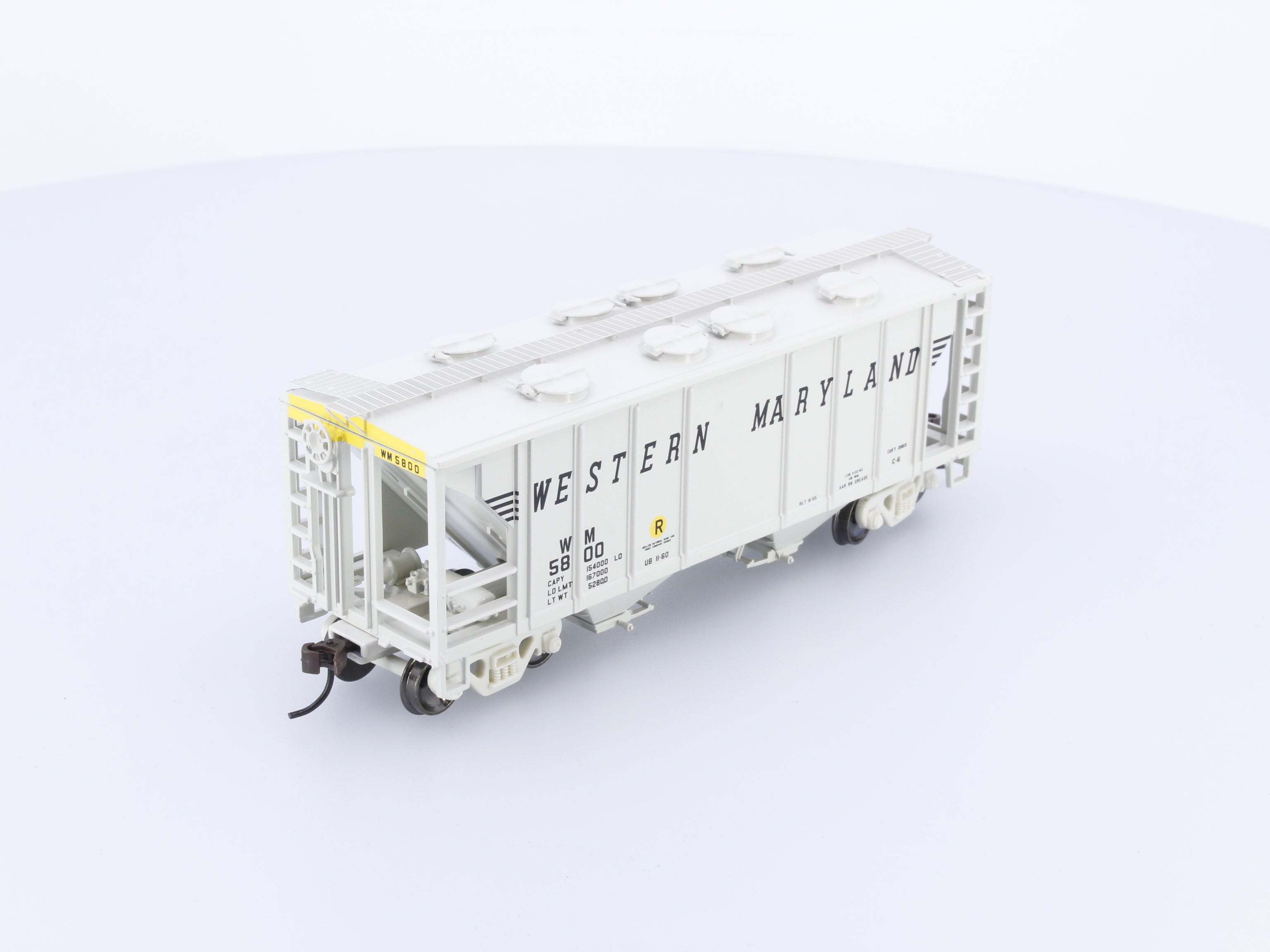 Athearn 94372 HO PS 2003 Covered Hopper Western Maryland 5800