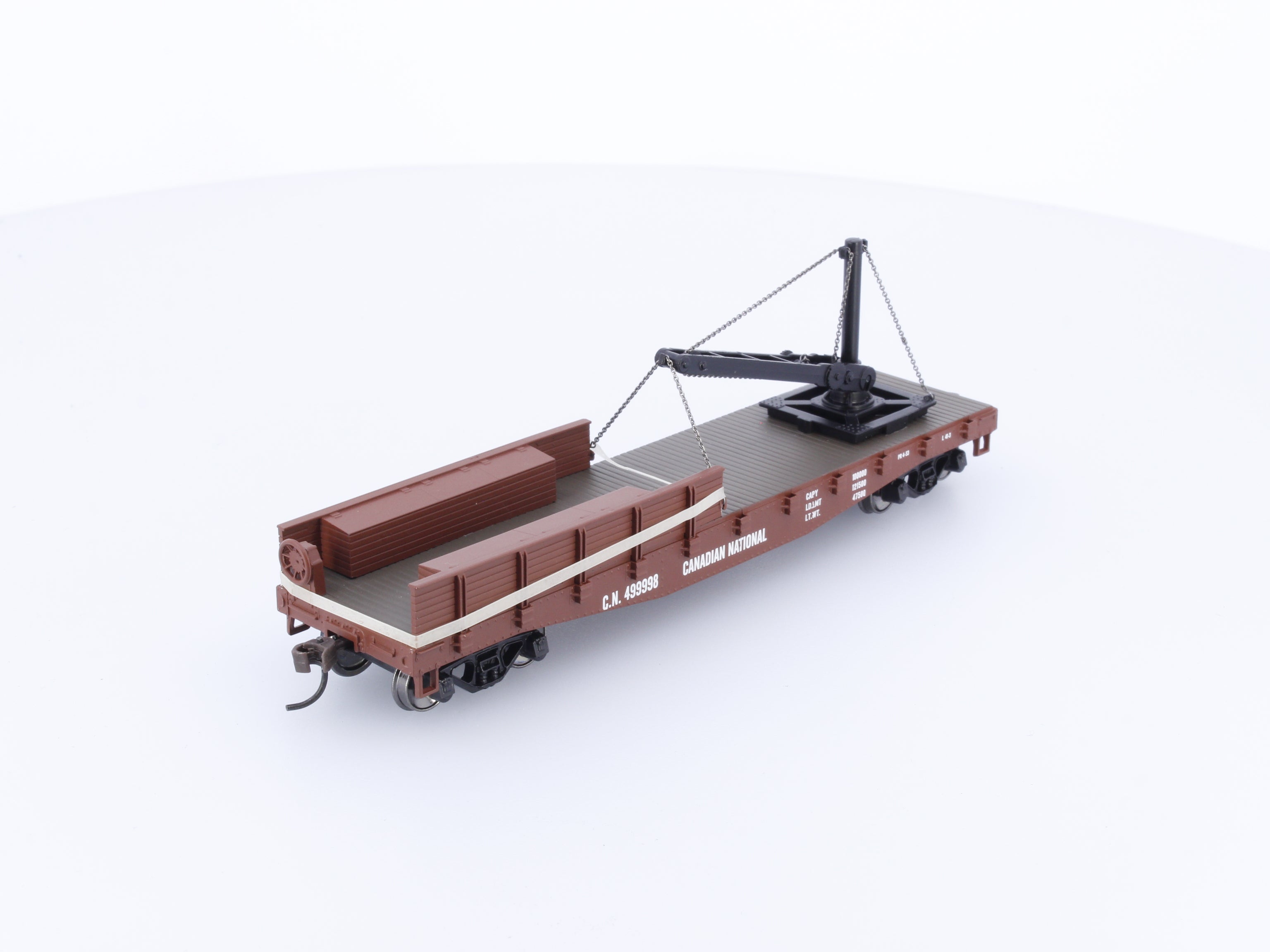 Athearn 92230 HO Derrick Car Canadian National (CN) 499998