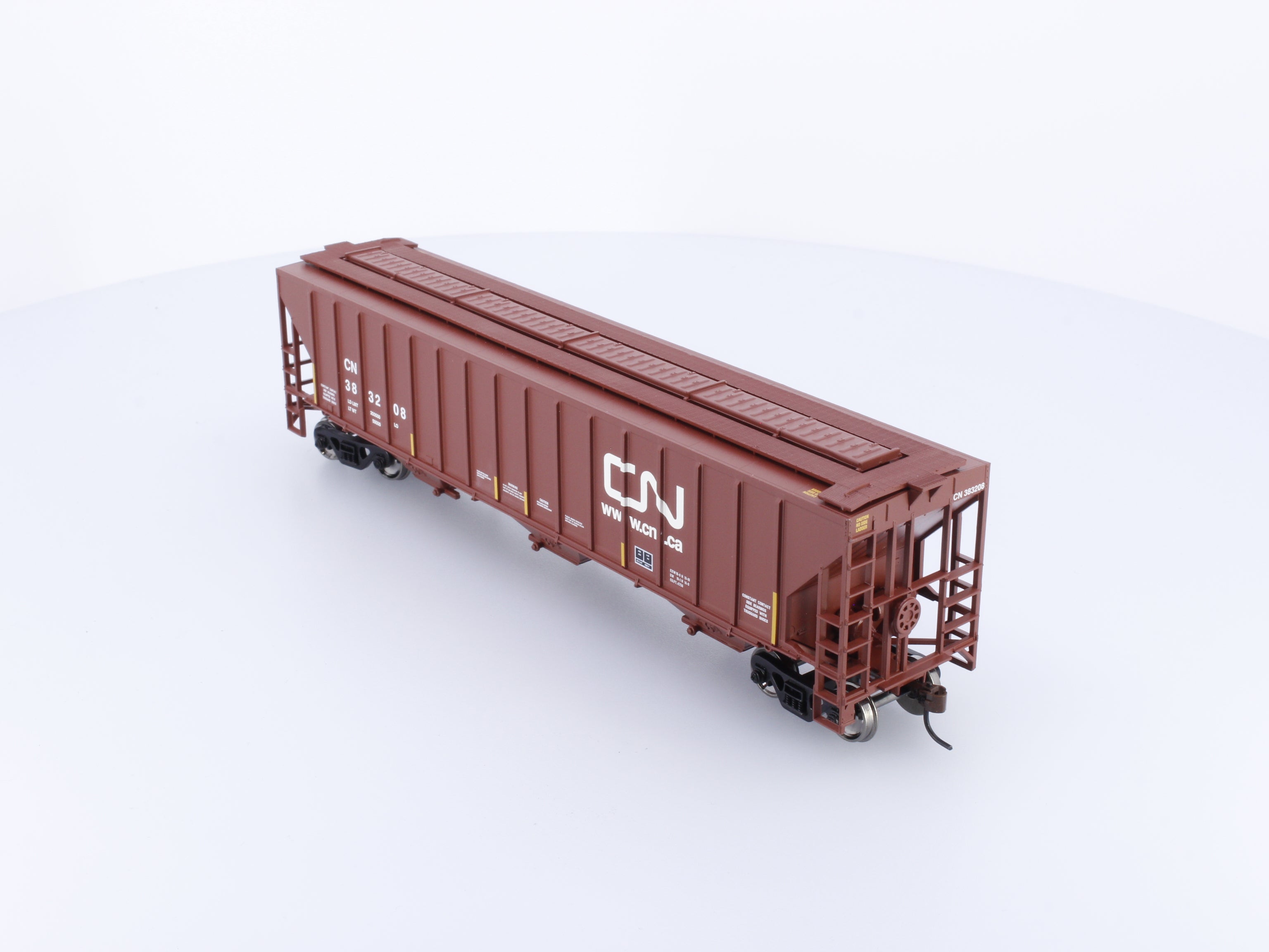 Athearn 72377 HO PS 4740 Covered Hopper Canadian National (CN) 383208