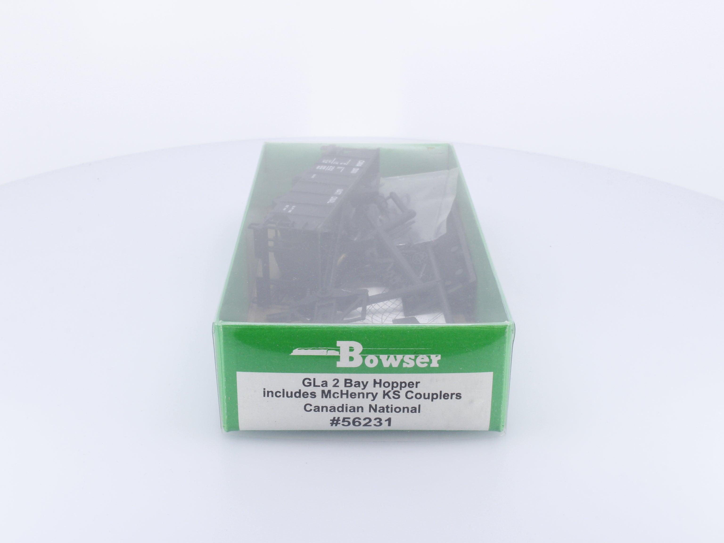 Bowser 56231 HO GLa 2 Bay Hopper Kit Canadian National (CN) 115232