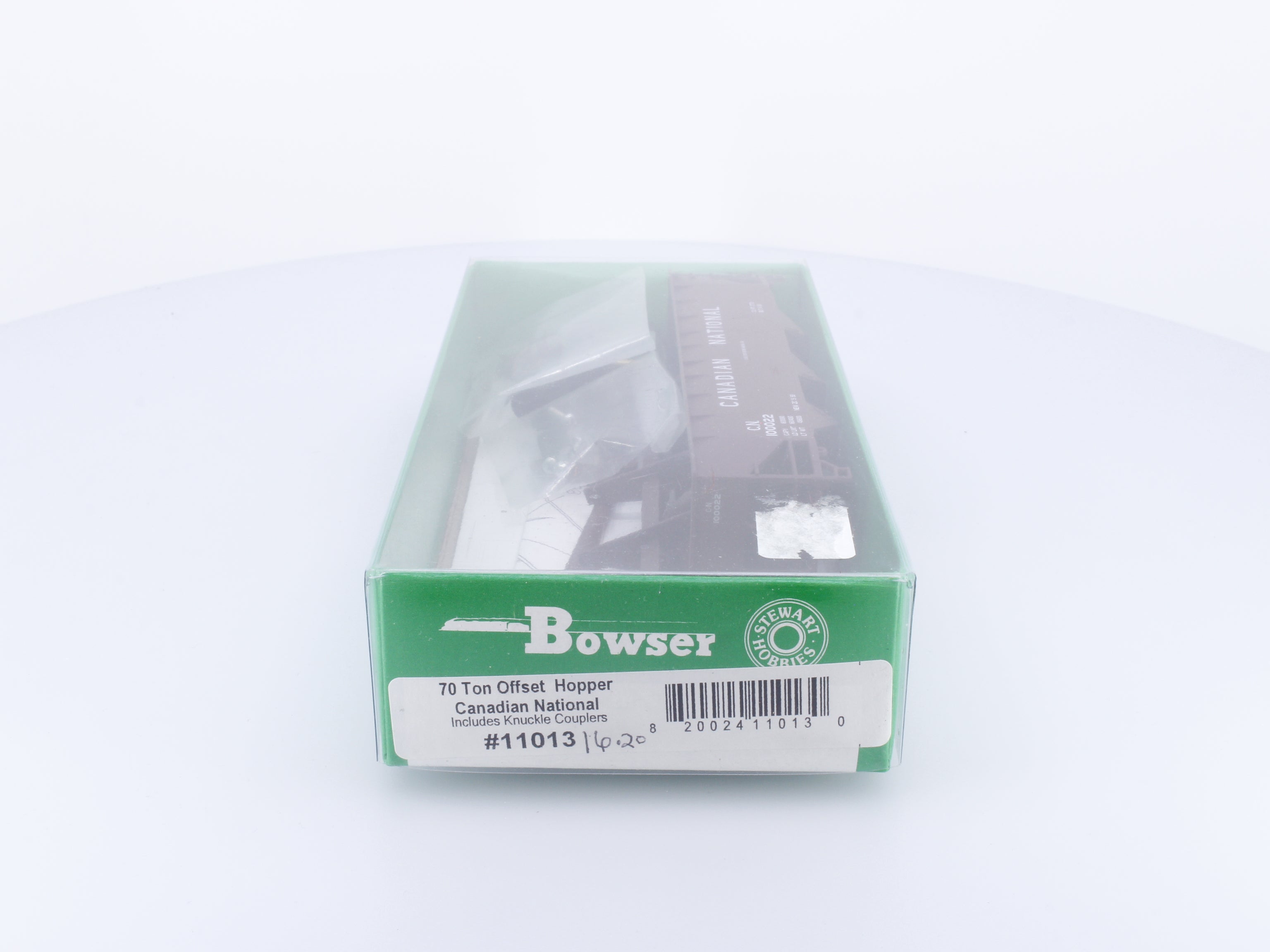 Bowser 11013 HO 70 Ton Offset Hopper Kit Canadian National (CN) 100022