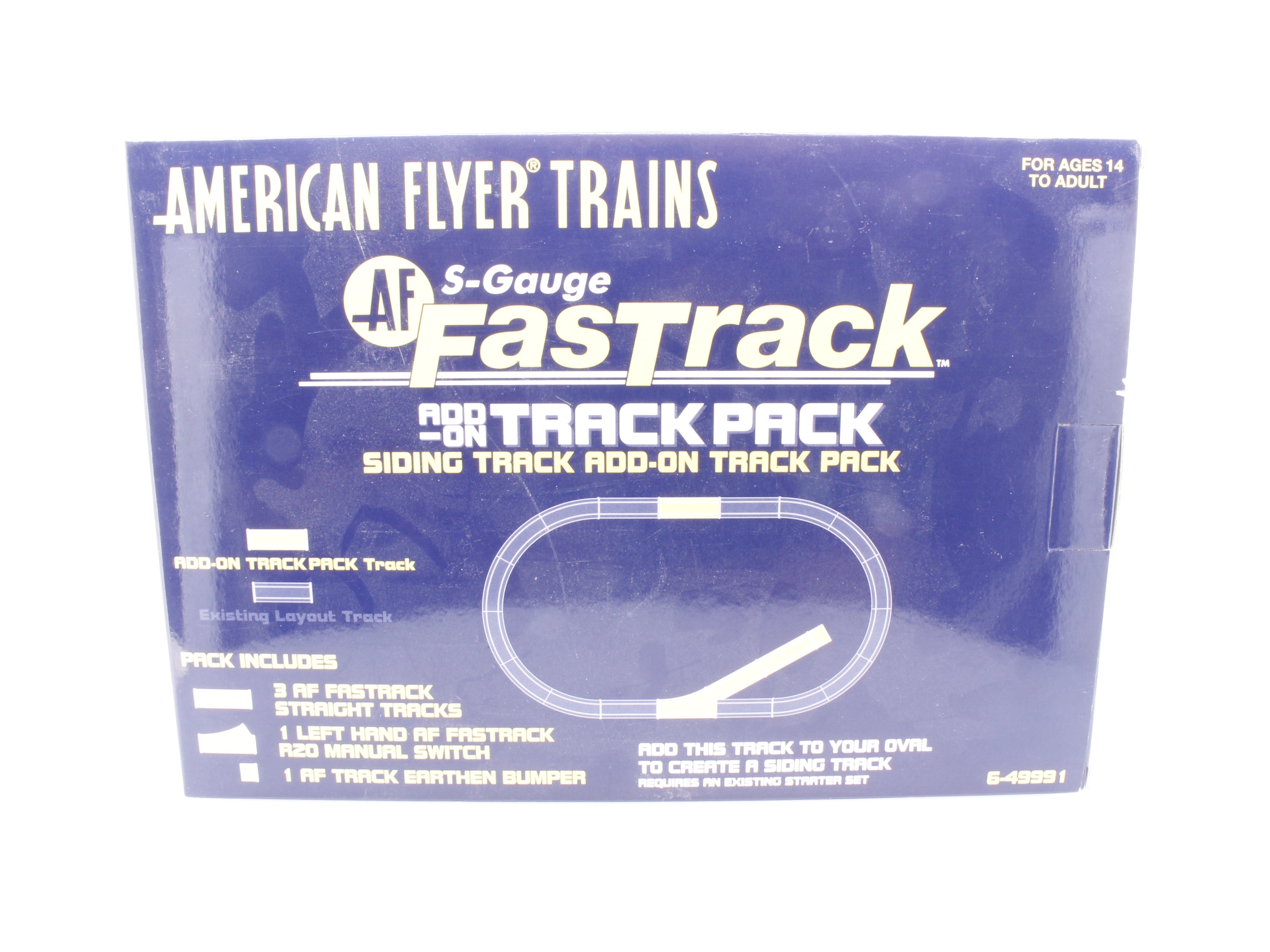 American Flyer Trains 6-49990 S Fastrack Add on Track Pack