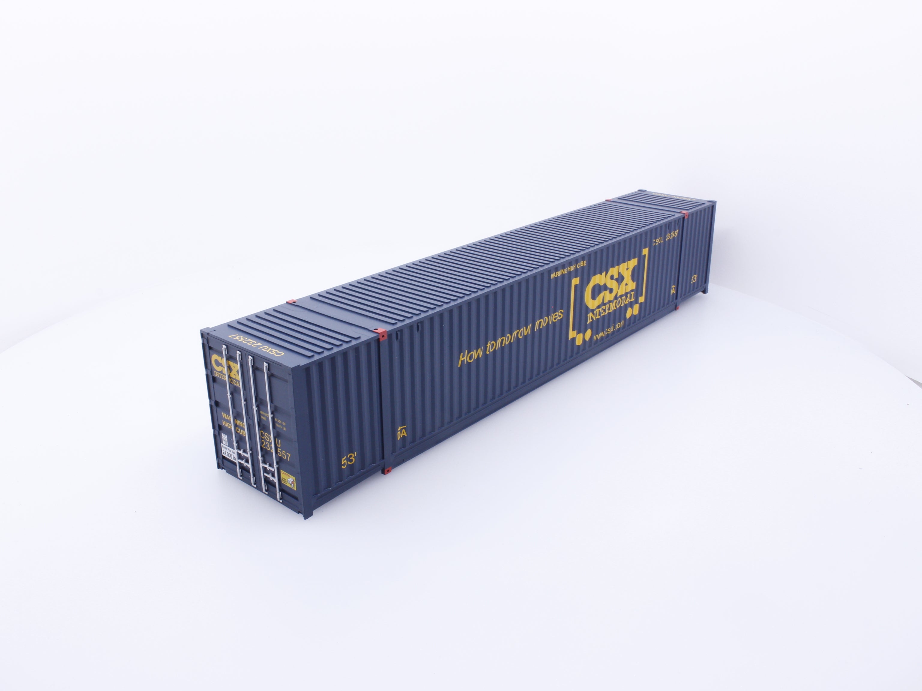Atlas 3006310-10 O Master Line Jindo 53' Container "How Tomorrow Moves" CSX (CSX) 232557