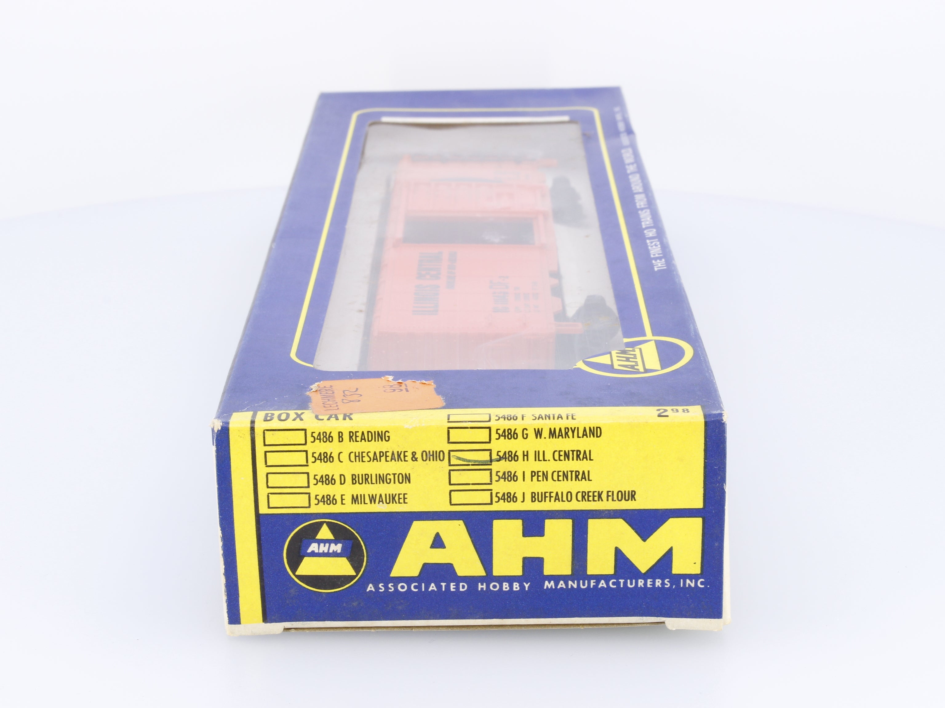 AHM Minitrains 5486H HO 40' Box Car Illinois Central (IC) 11143