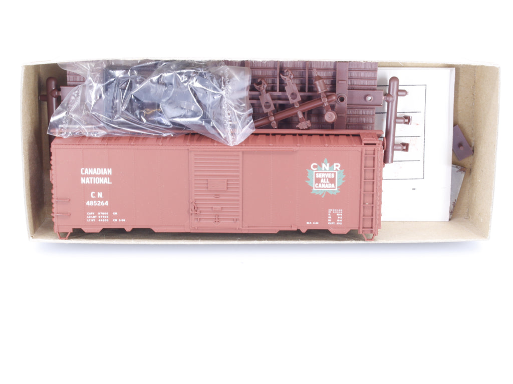 Accurail 3508 HO AAR 40' Steel Box Car Canadian National (CN) 485264 (#2)