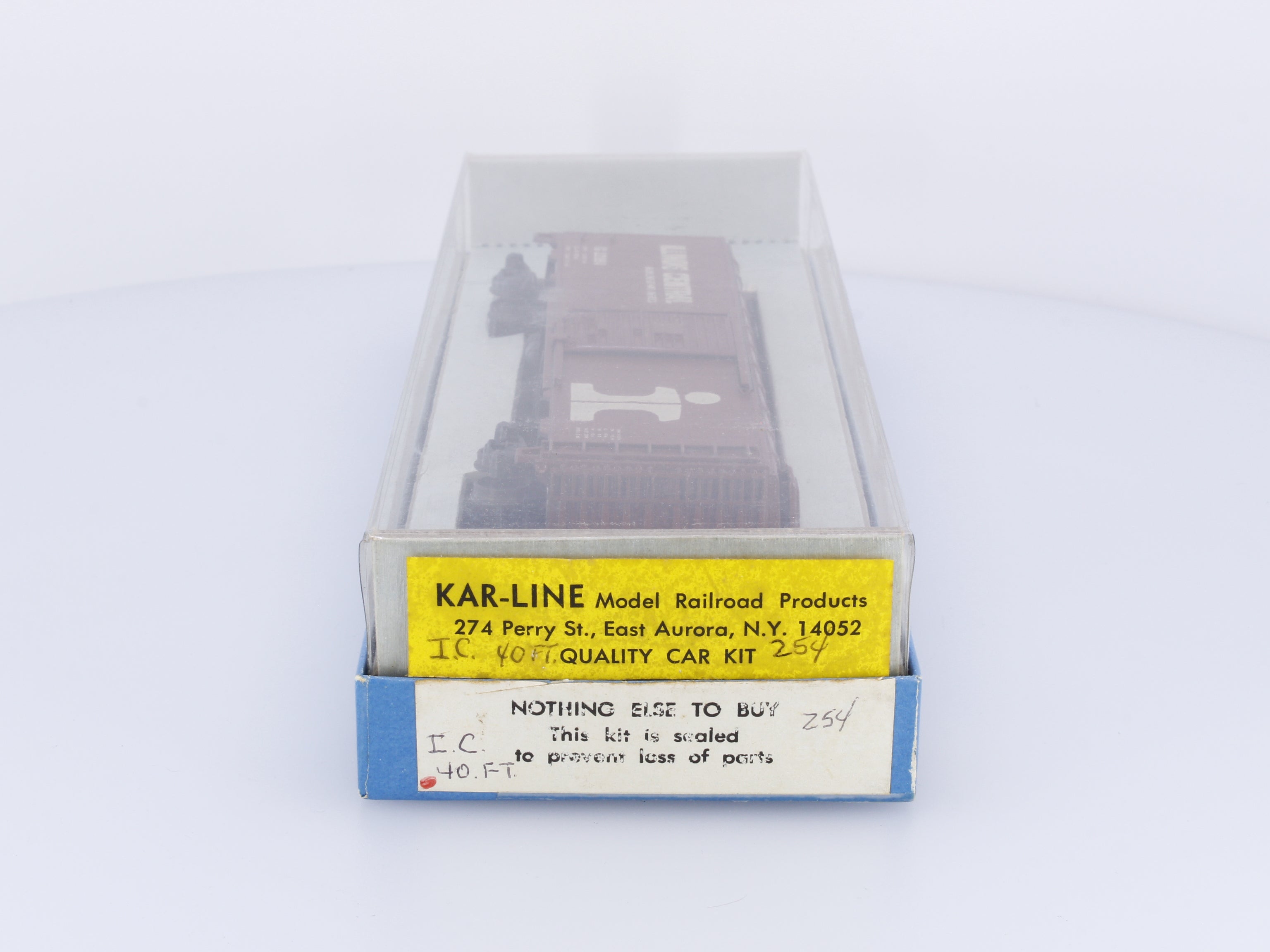 Kar-Line 254 HO 40' Box Car Illinois Central (IC) 22094