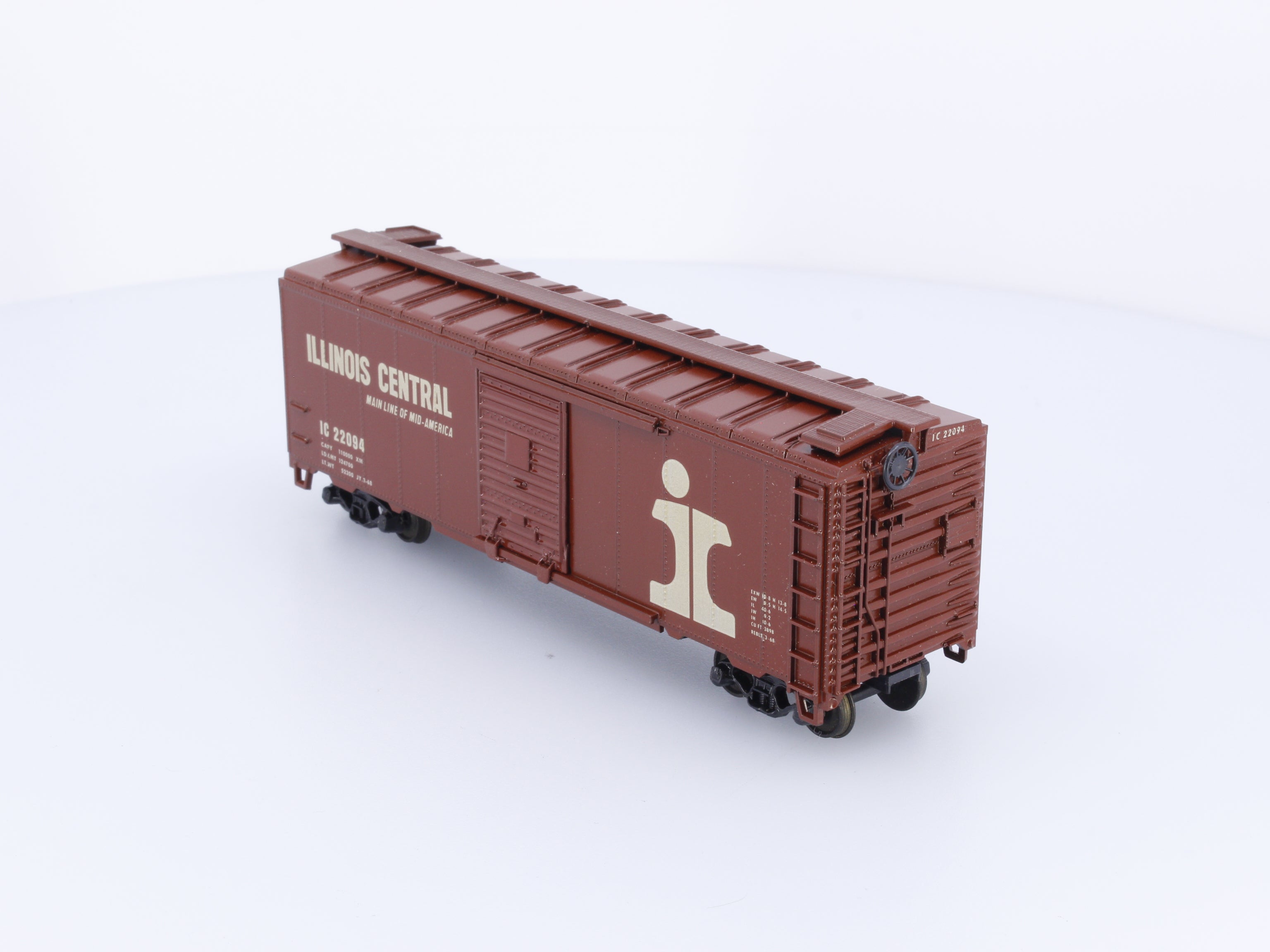 Kar-Line 254 HO 40' Box Car Illinois Central (IC) 22094