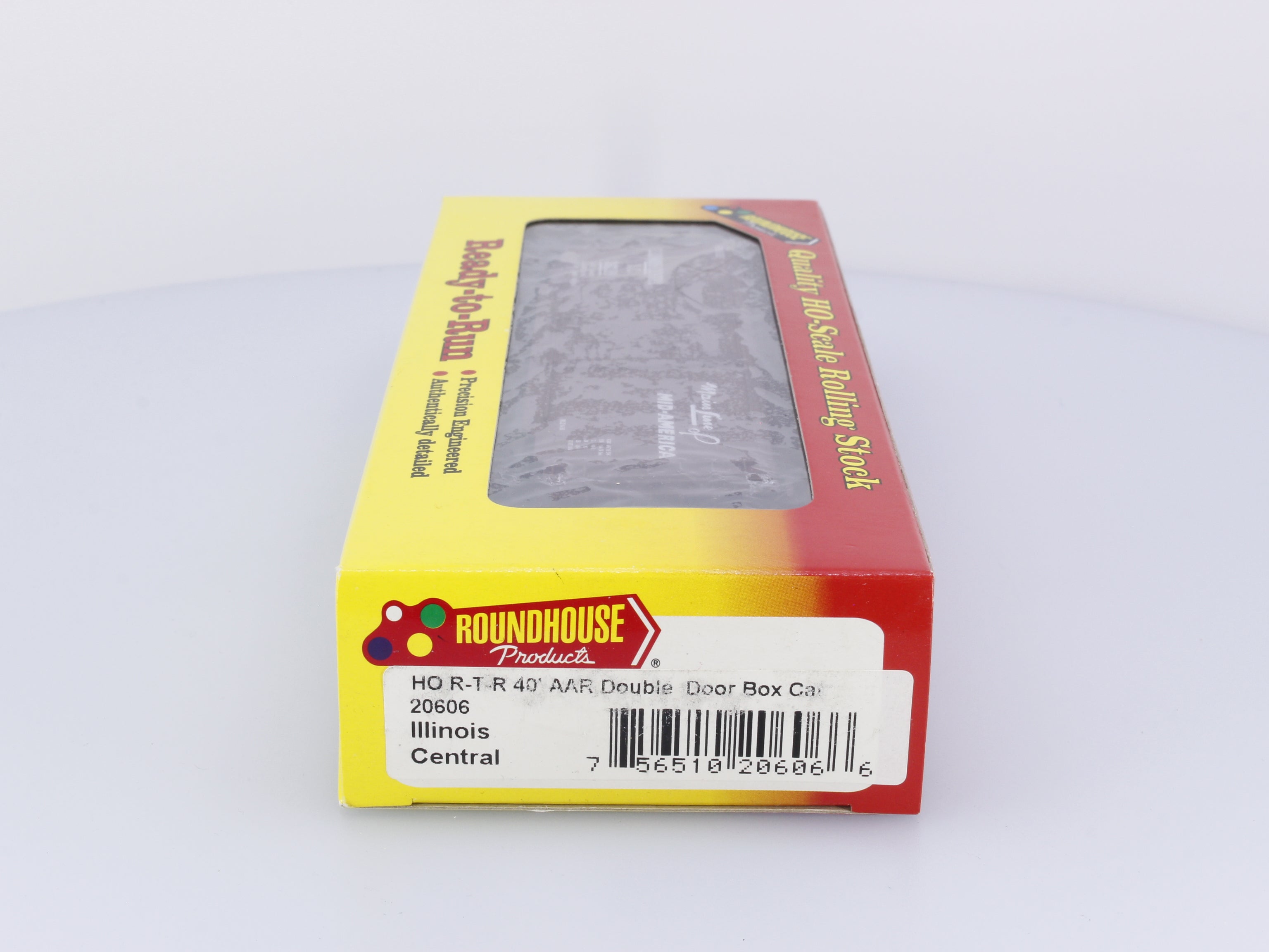 Roundhouse 20606 HO 40' AAR Double Door Boxcar Illinois Central (IC) 36219