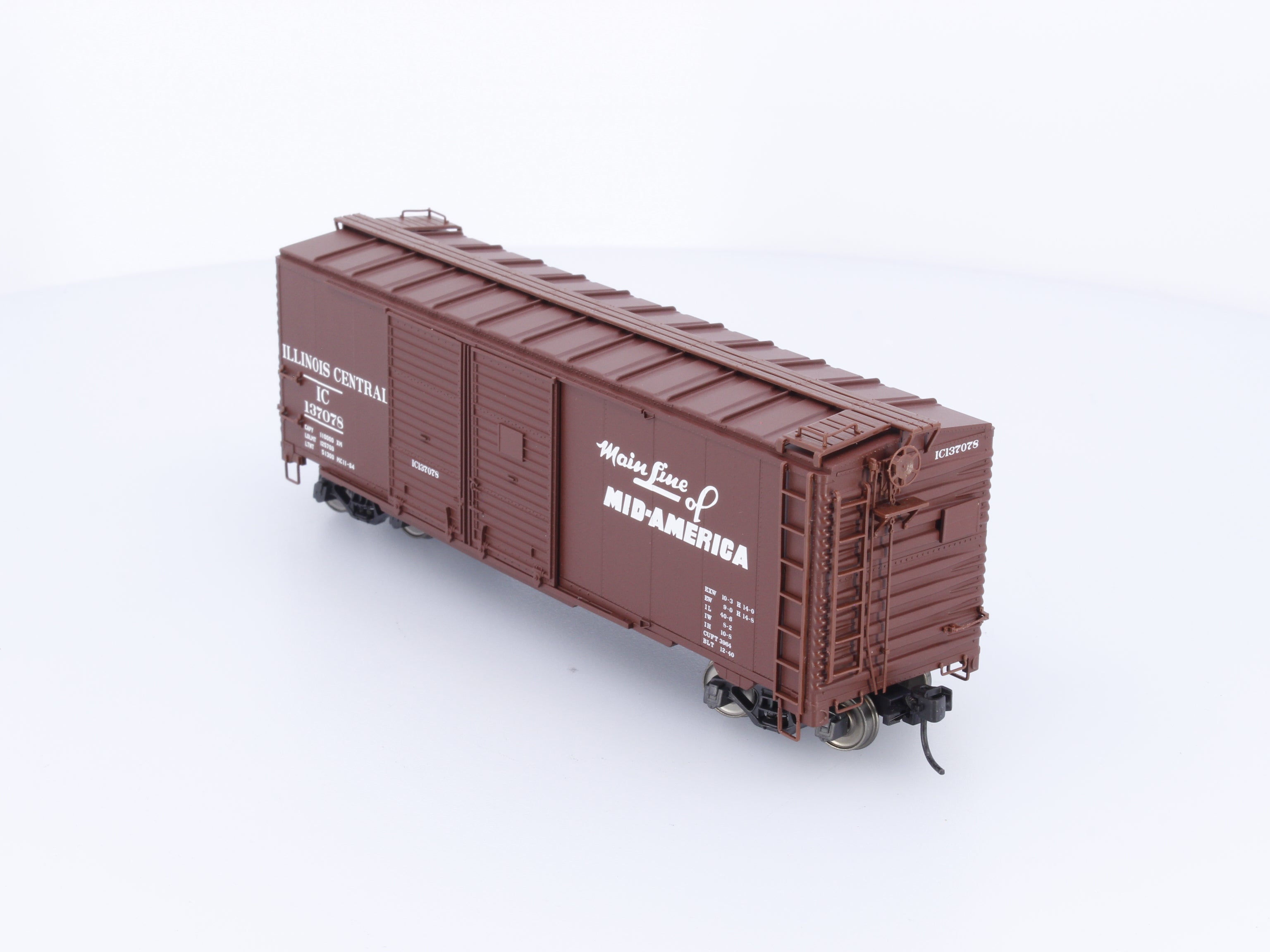 Trix 249026 HO 40' Box Car Illinois Central (IC) 137078