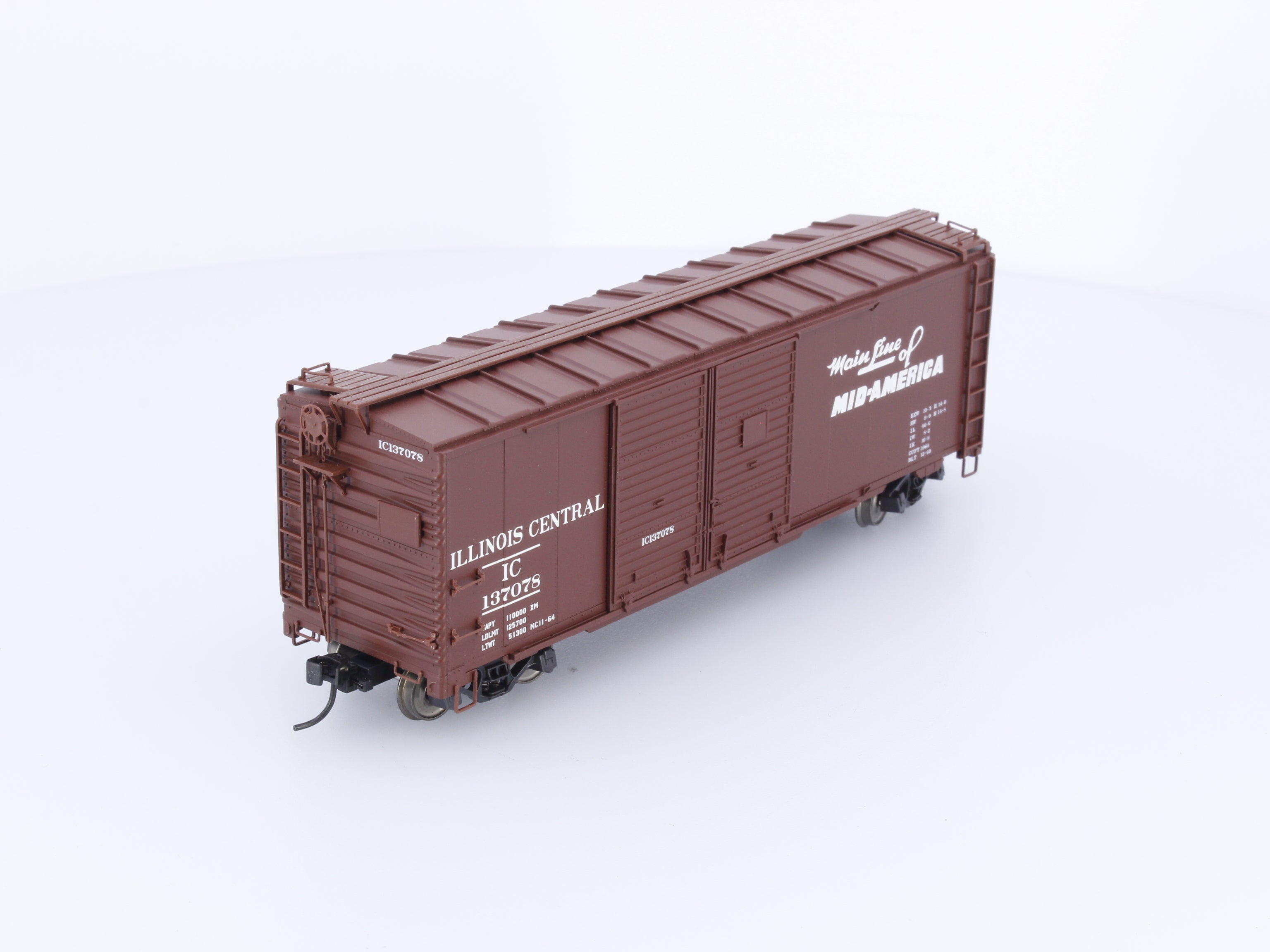 Trix 249026 HO 40' Box Car Illinois Central (IC) 137078