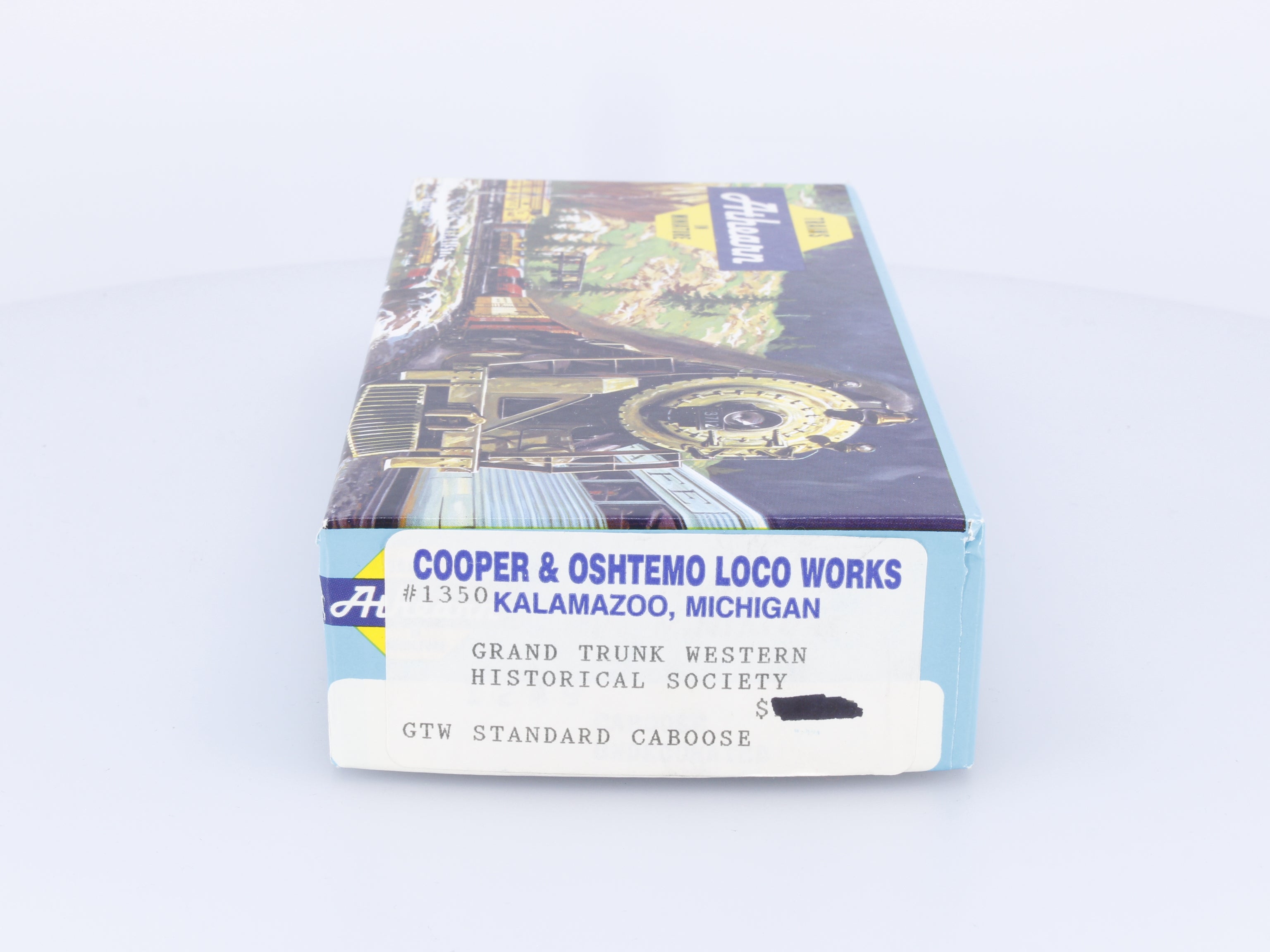 Cooper & Oshtemo Loco Works 1350 HO Standard Caboose Grand Trunk Western (GTW) 77137