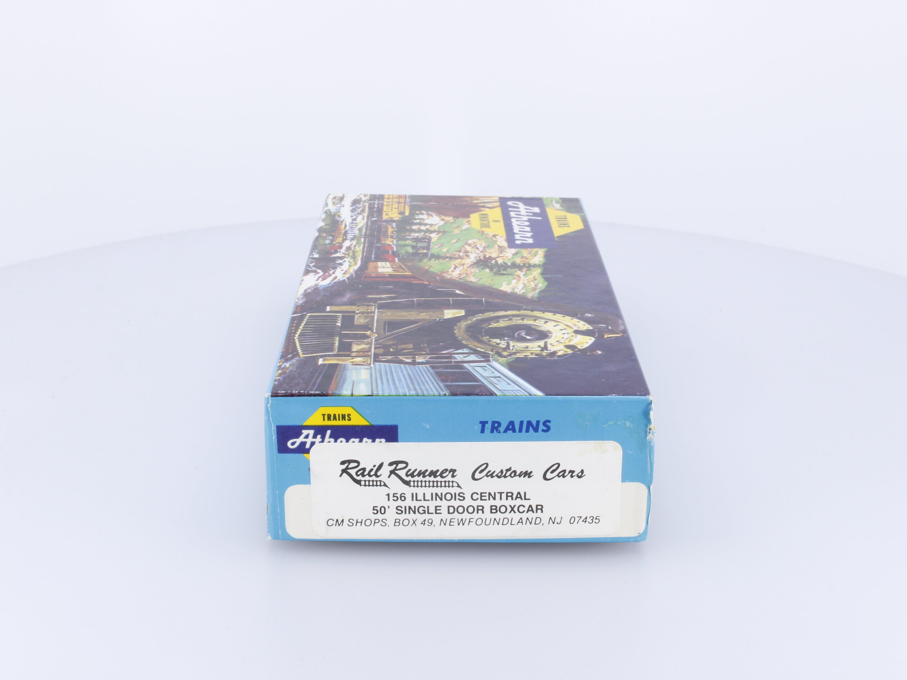 Rail Runner Custom Cars 156 HO 50' Single Door Box Car Illinois Central (IC) 10898