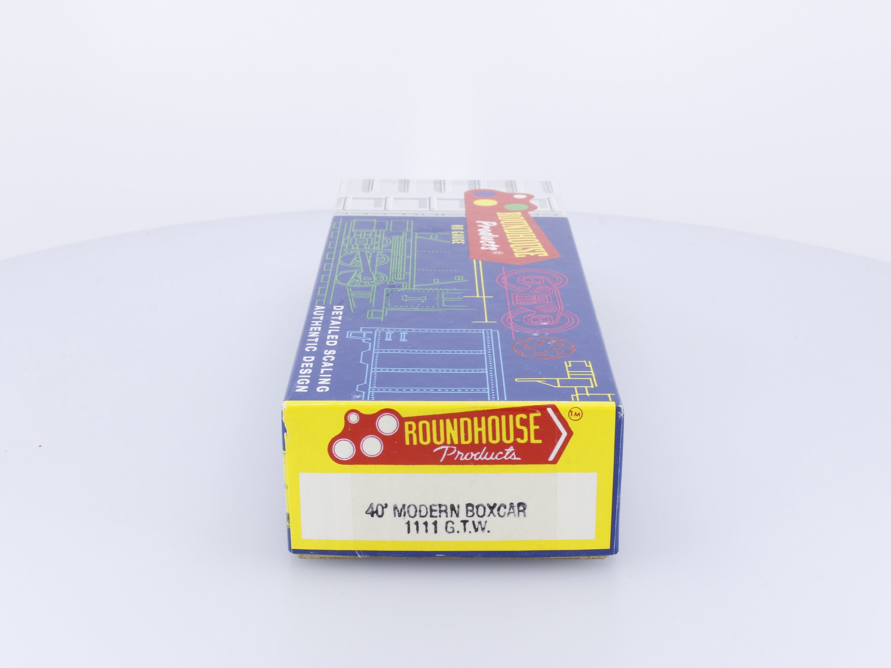 Roundhouse 1111 HO 40' Modern Box Car Grand Trunk Western (GTW) 516080