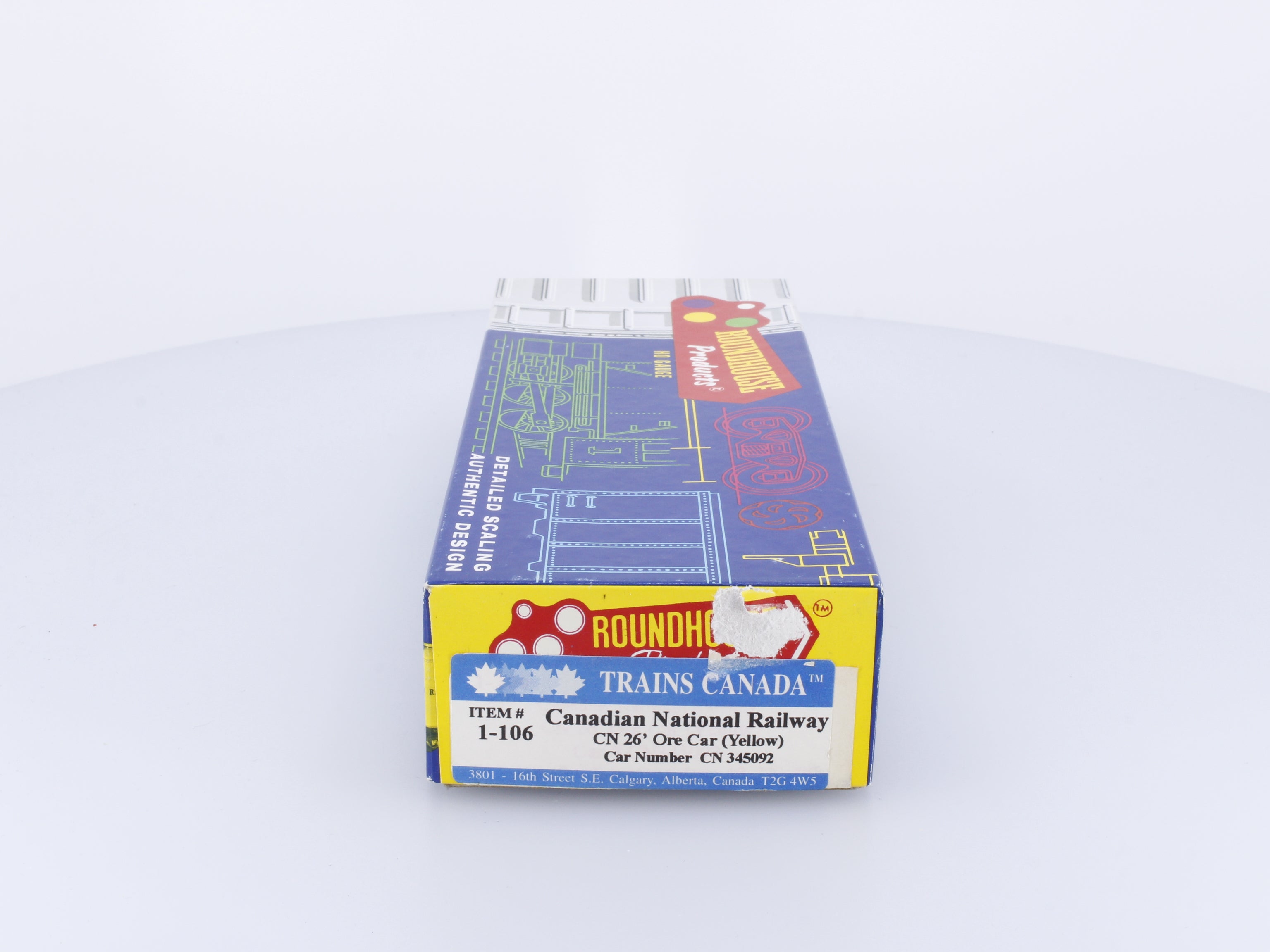 Roundhouse 1-106 HO 26' Ore Car Canadian National (CN) 345092