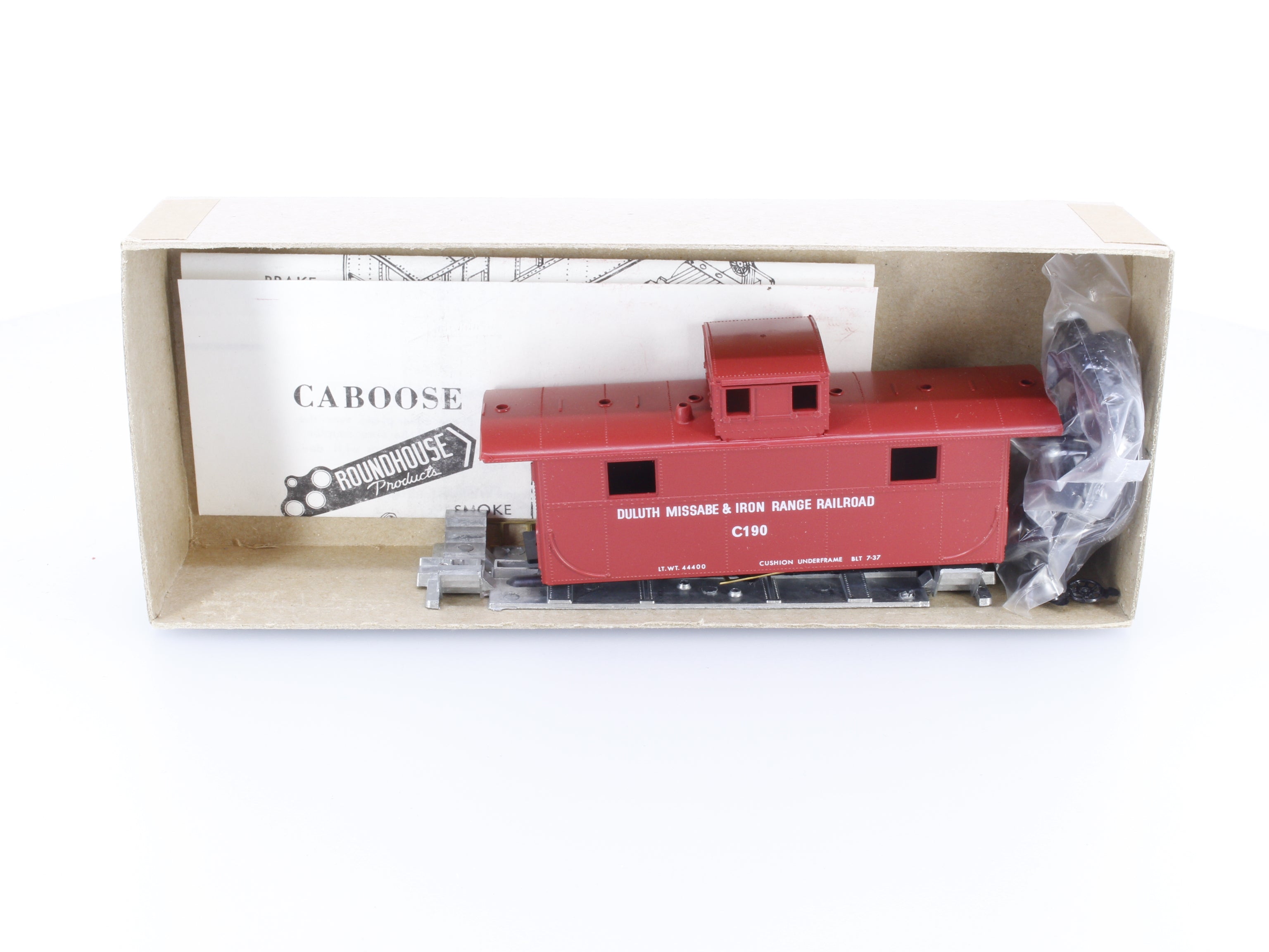 Roundhouse 3476 HO Caboose Duluth Missabe and Iron Range Railway (DMIR) C190
