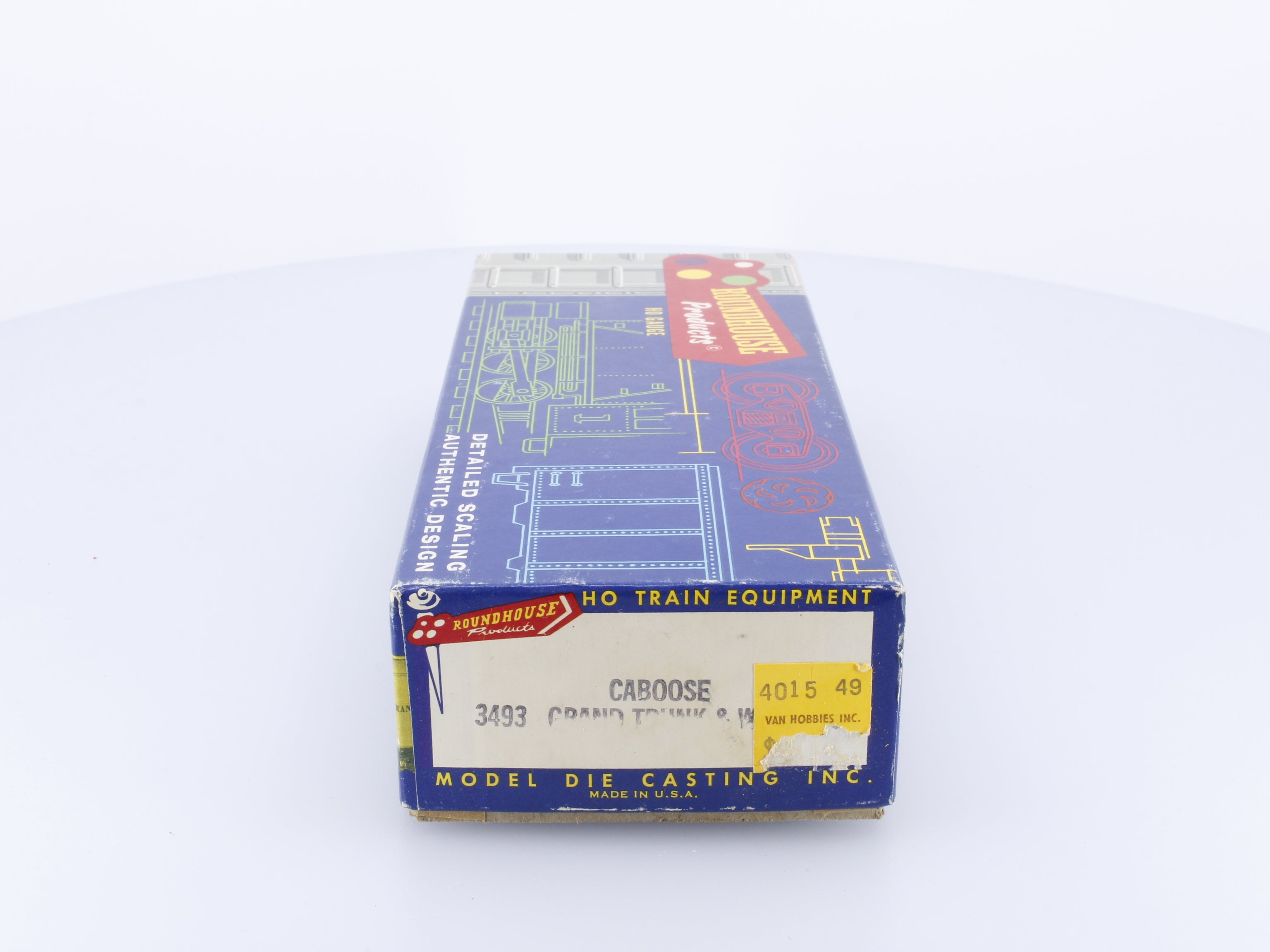 Roundhouse 3493 HO Caboose Grand Trunk Western (GTW) 79050