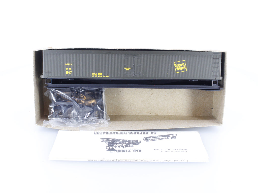 Bevbel 4910 HO 50' Express Reefer Central Vermont (CV) 547