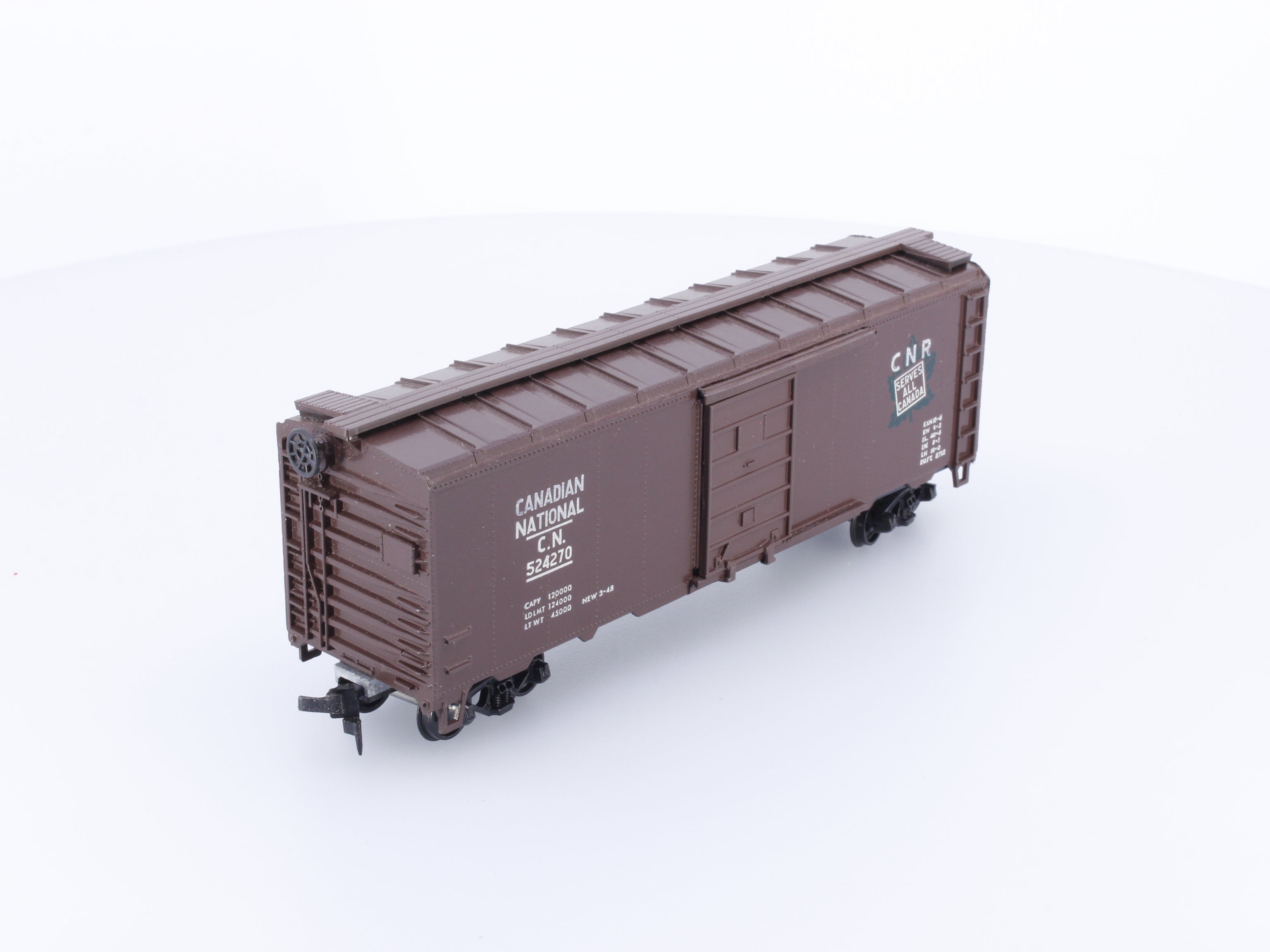 Roundhouse 1049 HO 40' Box Car Canadian National (CN) 524270