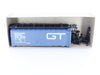 Accurail 3212 HO 40' AAR Steel Box Car Grand Trunk Western (GTW) 516891