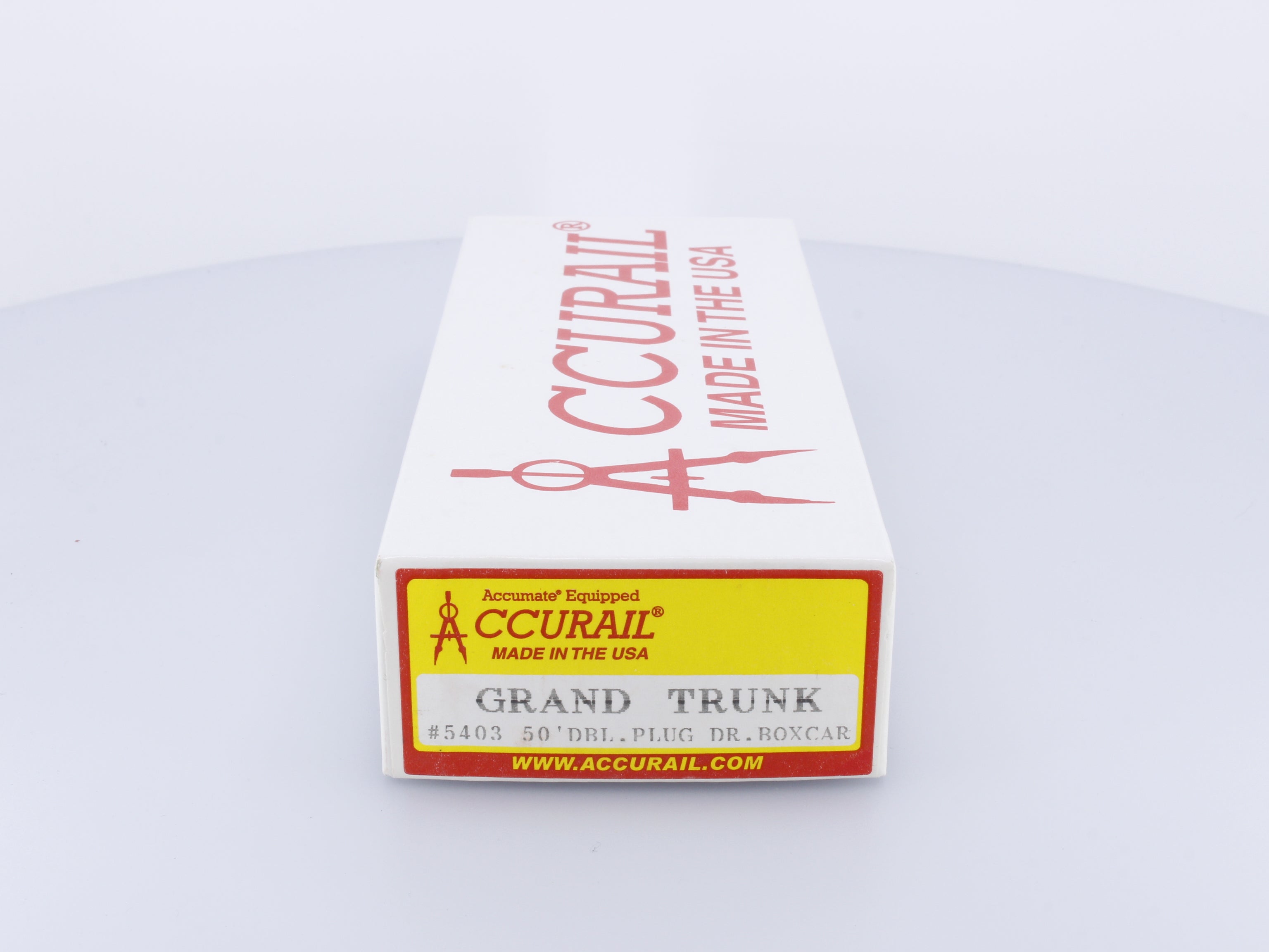 Accurail 5403 HO 50' Double Plug Door Boxcar Grand Trunk Western (GTW) 302104