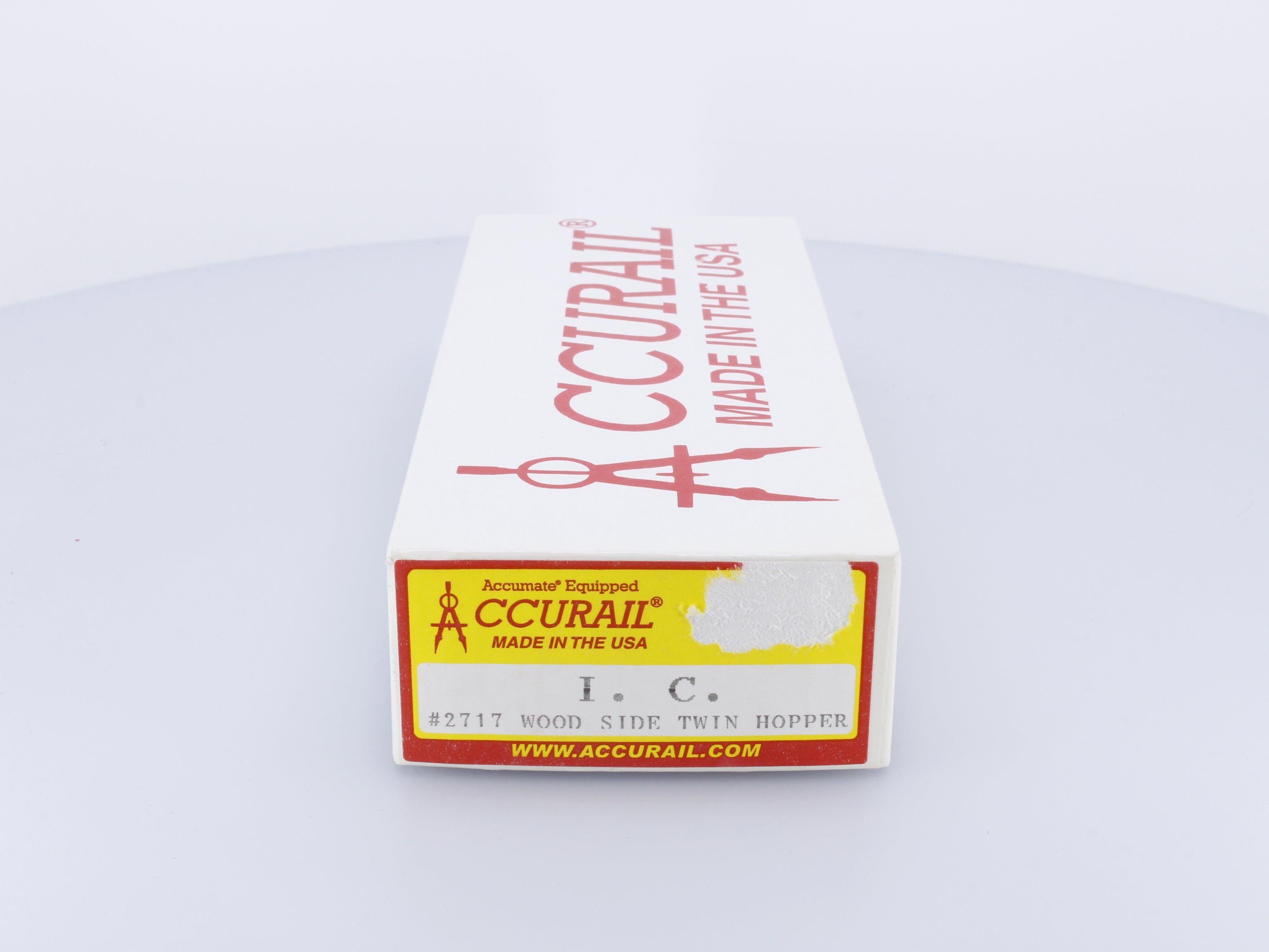 Accurail 2717 HO Wood Side Twin Hopper Illinois Central (IC) 73429