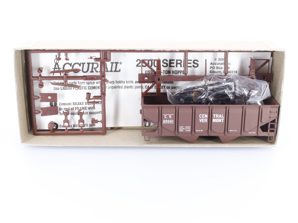 Accurail 20041 HO 2 Bay Hopper NWVT Collector Series Central Vermont (CV) 20041
