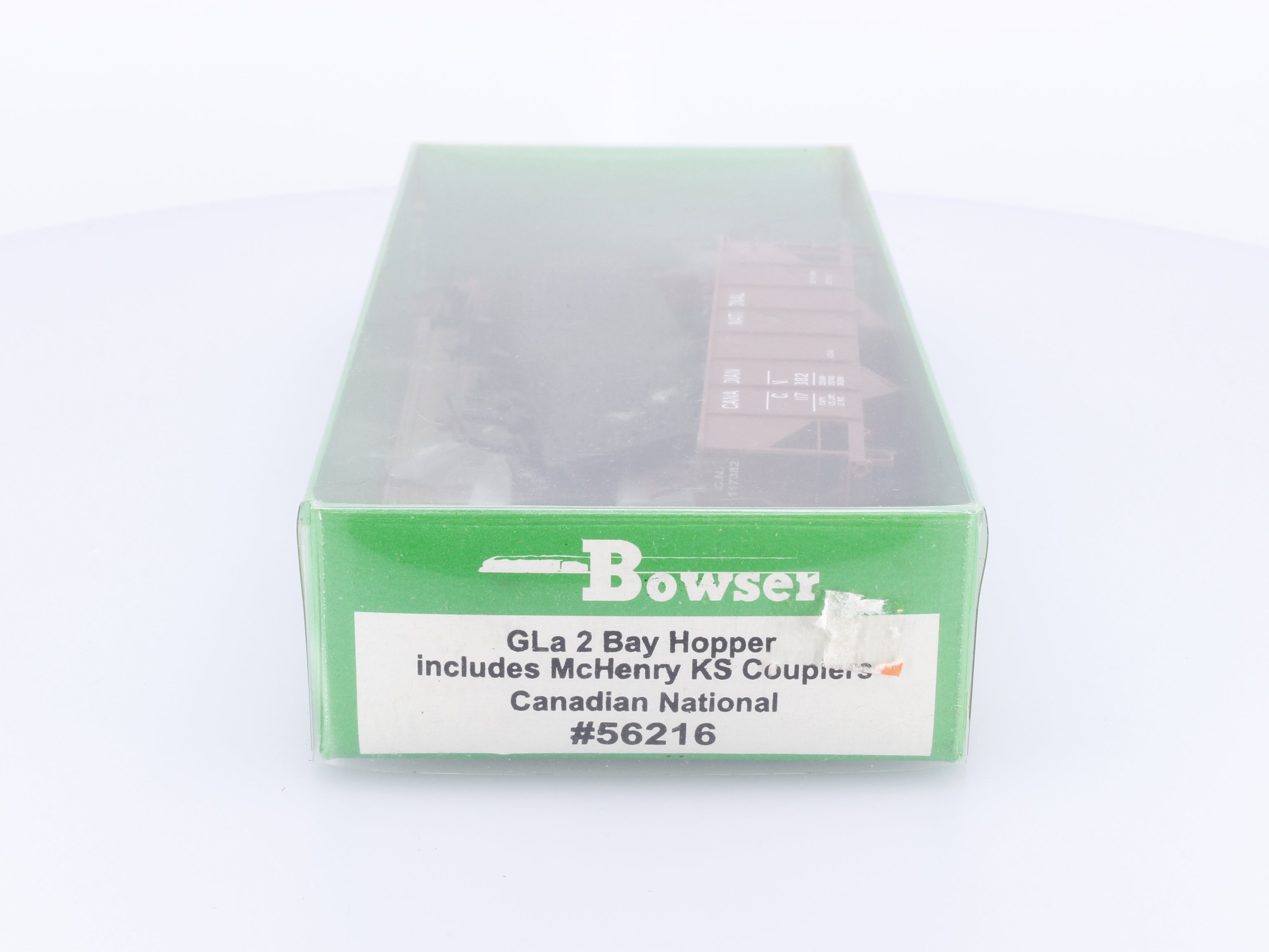 Bowser 56216 HO GLa 2 Bay Hopper Canadian National (CN) 117382