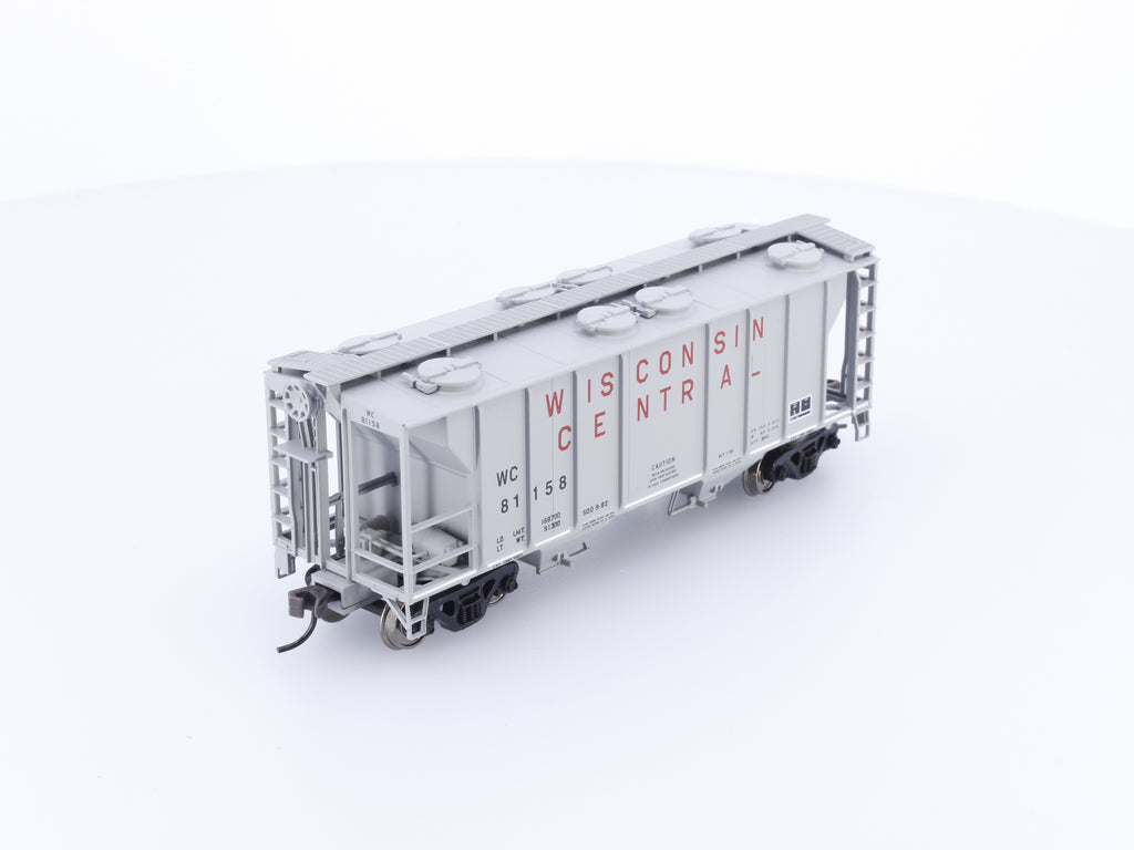 Atlas 1844-3 HO PS-2 Covered Hopper Wisconsin Central (WC) 81158