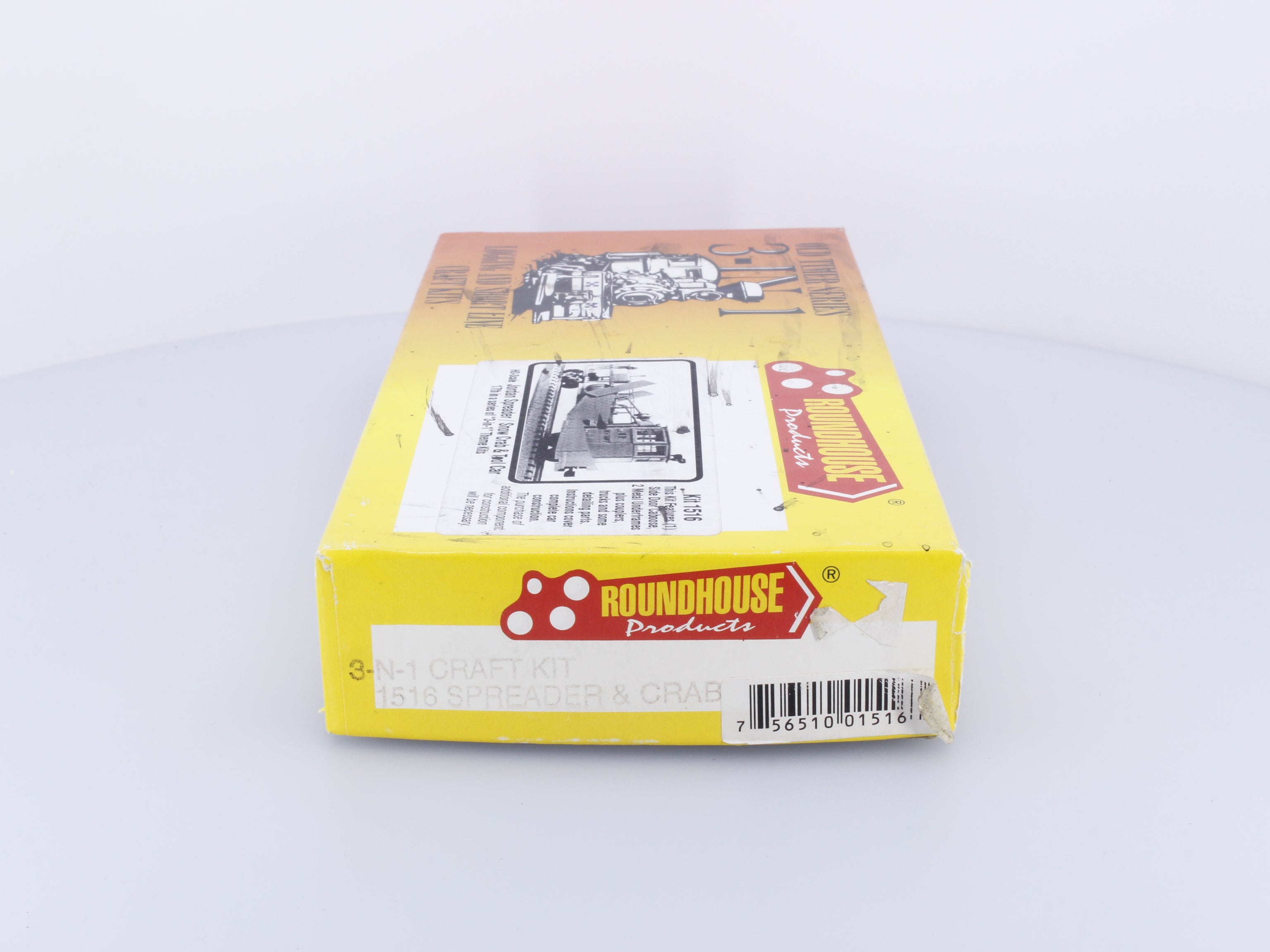 Roundhouse 1516 HO Jordan Spreader / Snow Crab & Tool Car 3-N-1 Kit