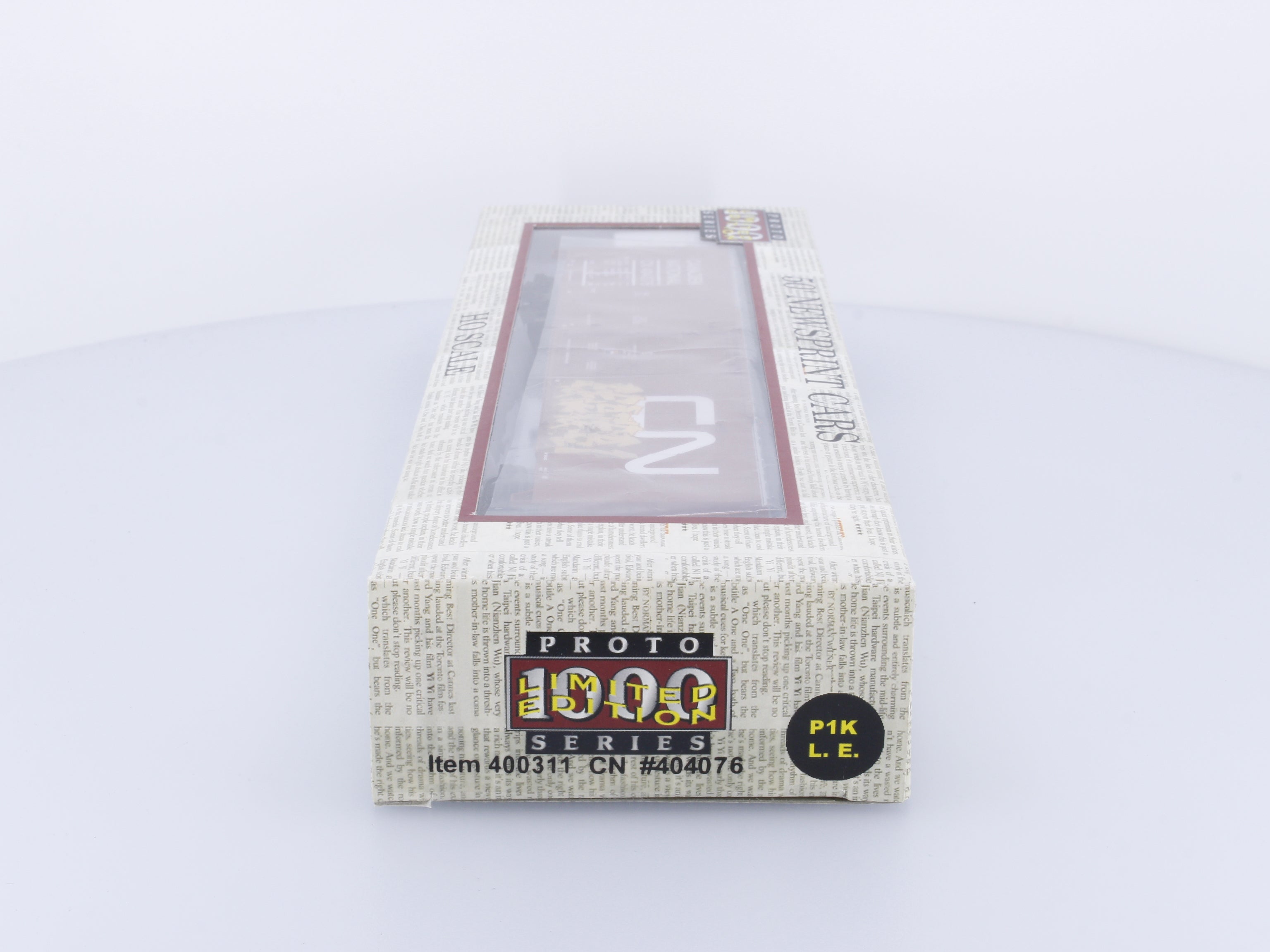 Proto 1000 400311 HO 50' Newsprint Cars Canadian National (CN) 404076