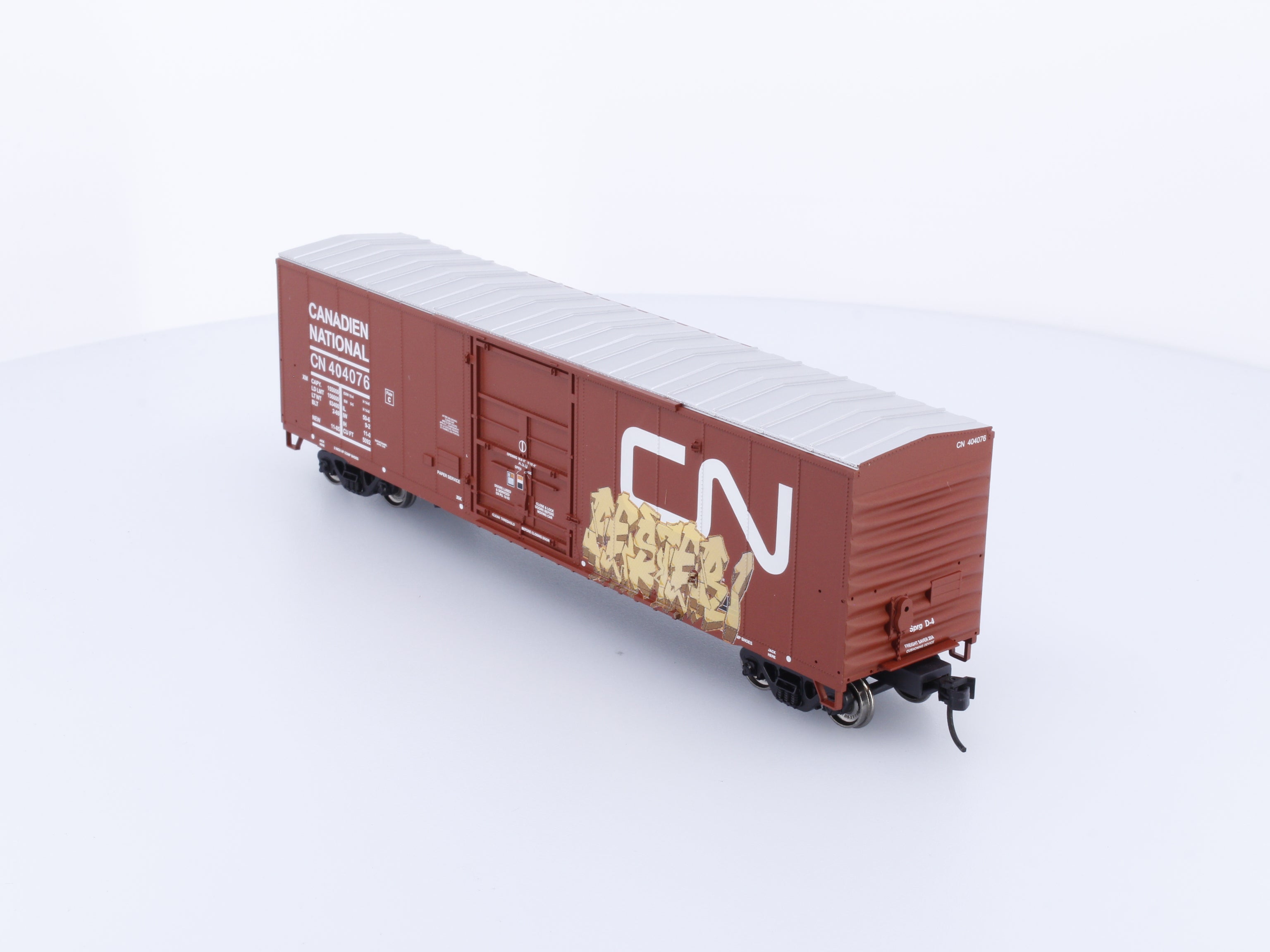 Proto 1000 400311 HO 50' Newsprint Cars Canadian National (CN) 404076
