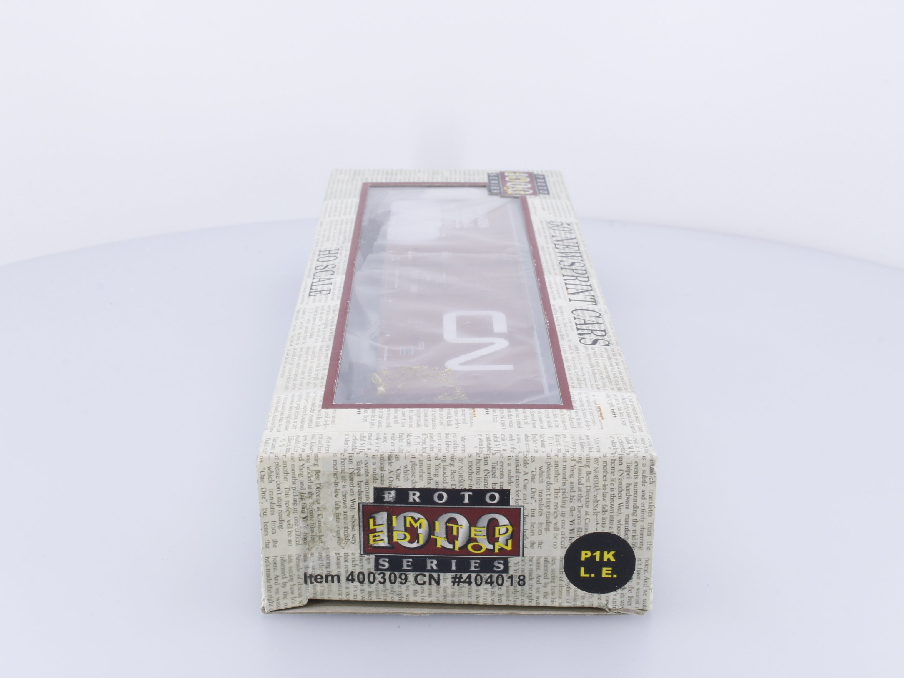 Proto 1000 400309 HO 50' Newsprint Cars Canadian National (CN) 404018