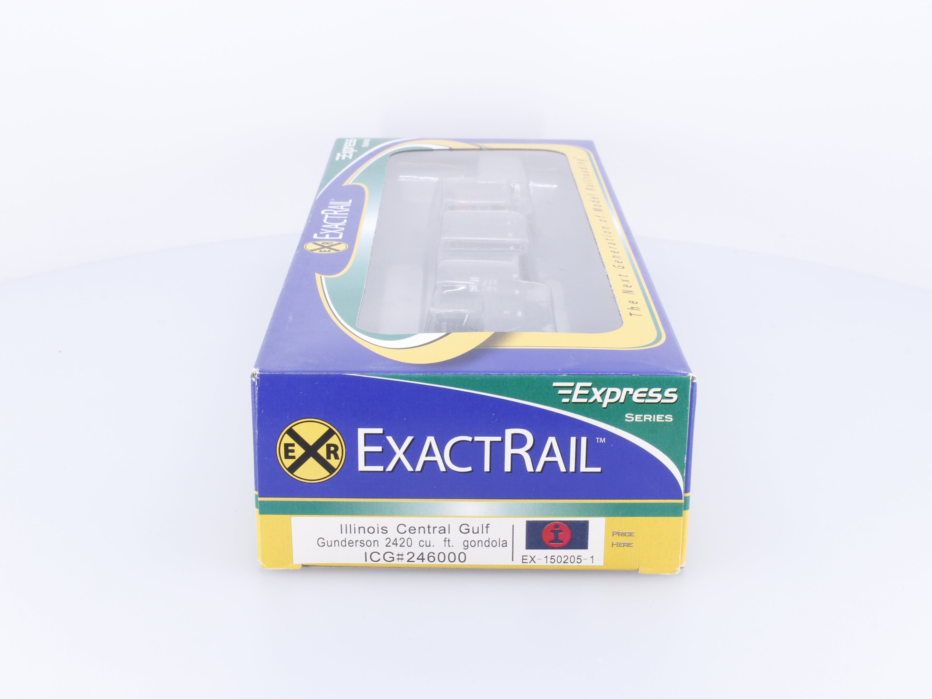 ExactRail 150205-1 HO Gunderson 2420 Cu. Ft. Gondola Illinois Central Gulf (ICG) 246000