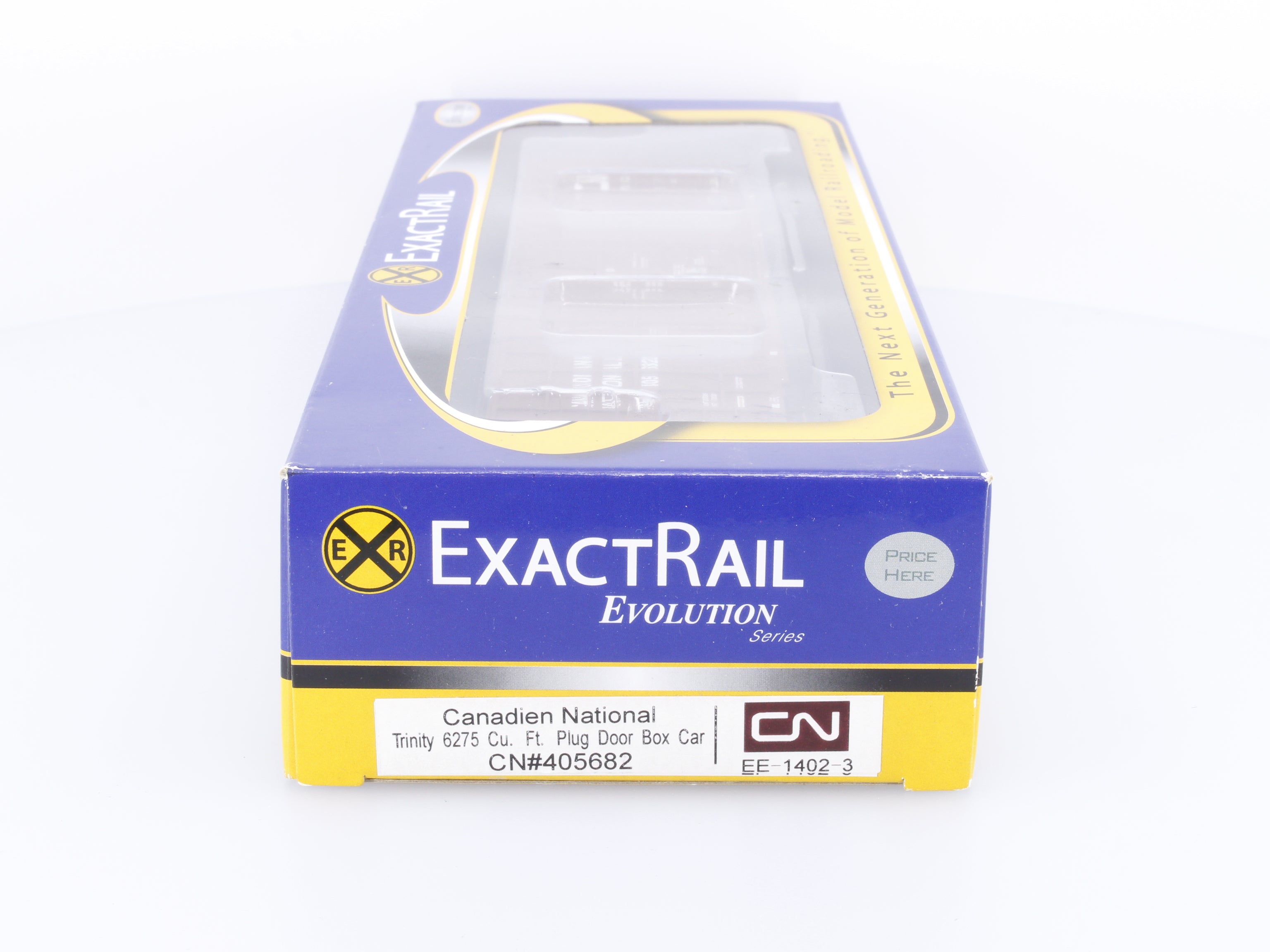 ExactRail 1402-3 HO Trinity 6275 cu.ft Plug Door Boxcar Canadian National (CN) 405682
