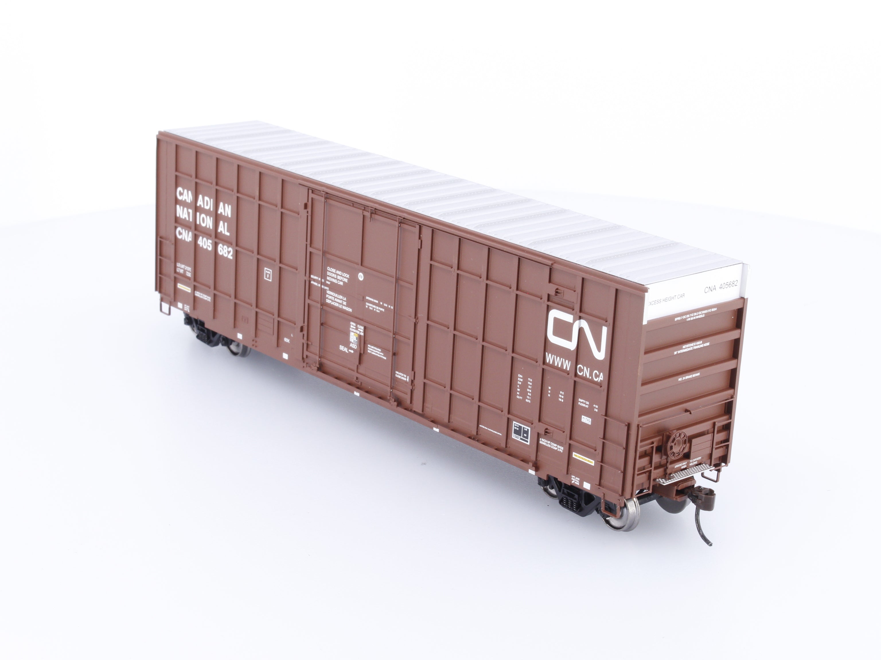ExactRail 1402-3 HO Trinity 6275 cu.ft Plug Door Boxcar Canadian National (CN) 405682