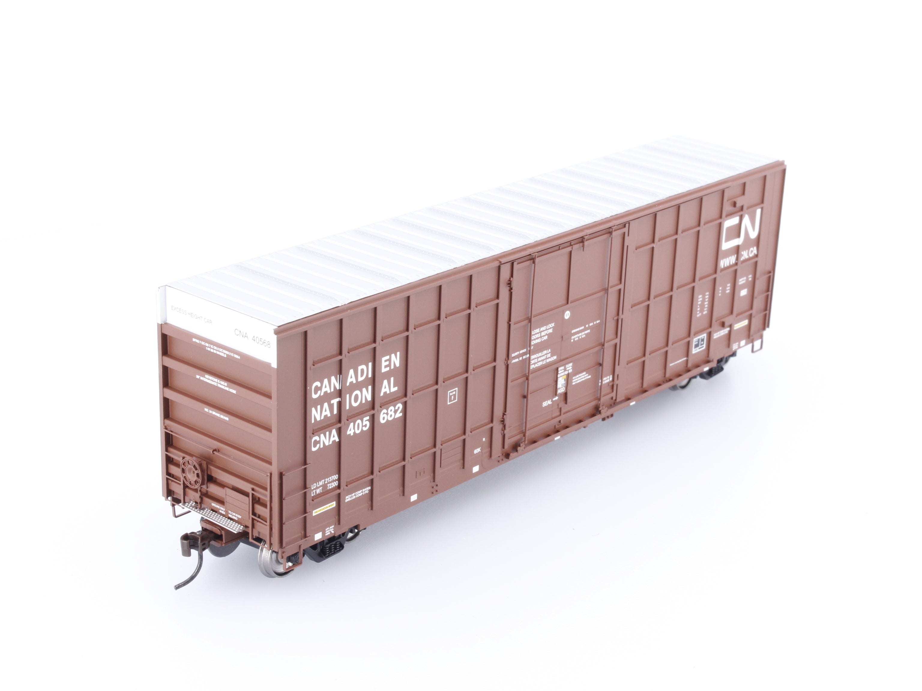 ExactRail 1402-3 HO Trinity 6275 cu.ft Plug Door Boxcar Canadian National (CN) 405682
